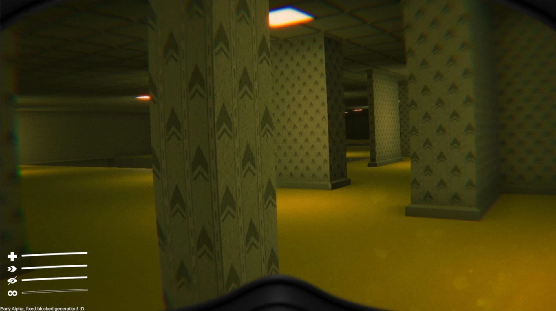 Backrooms Cycle screenshot 1