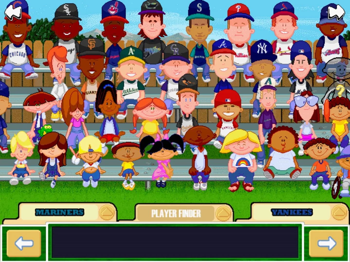 Backyard Baseball 2001 screenshot 2