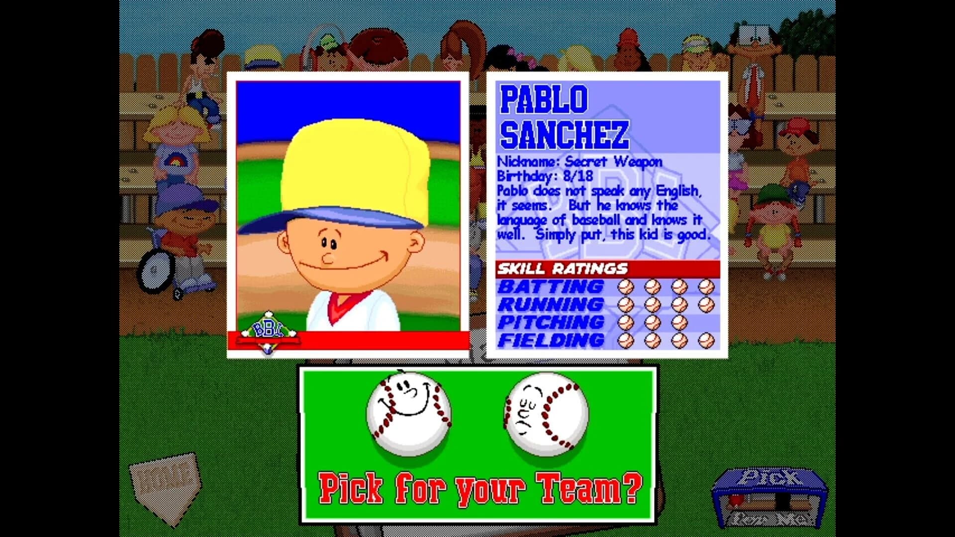 Backyard Baseball '97 screenshot 5