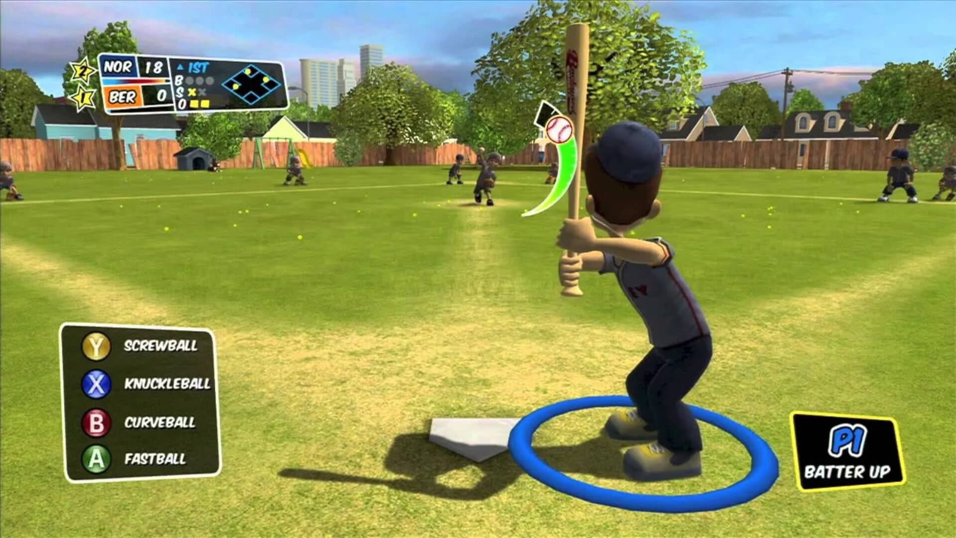 Backyard Sports: Sandlot Sluggers screenshot 1