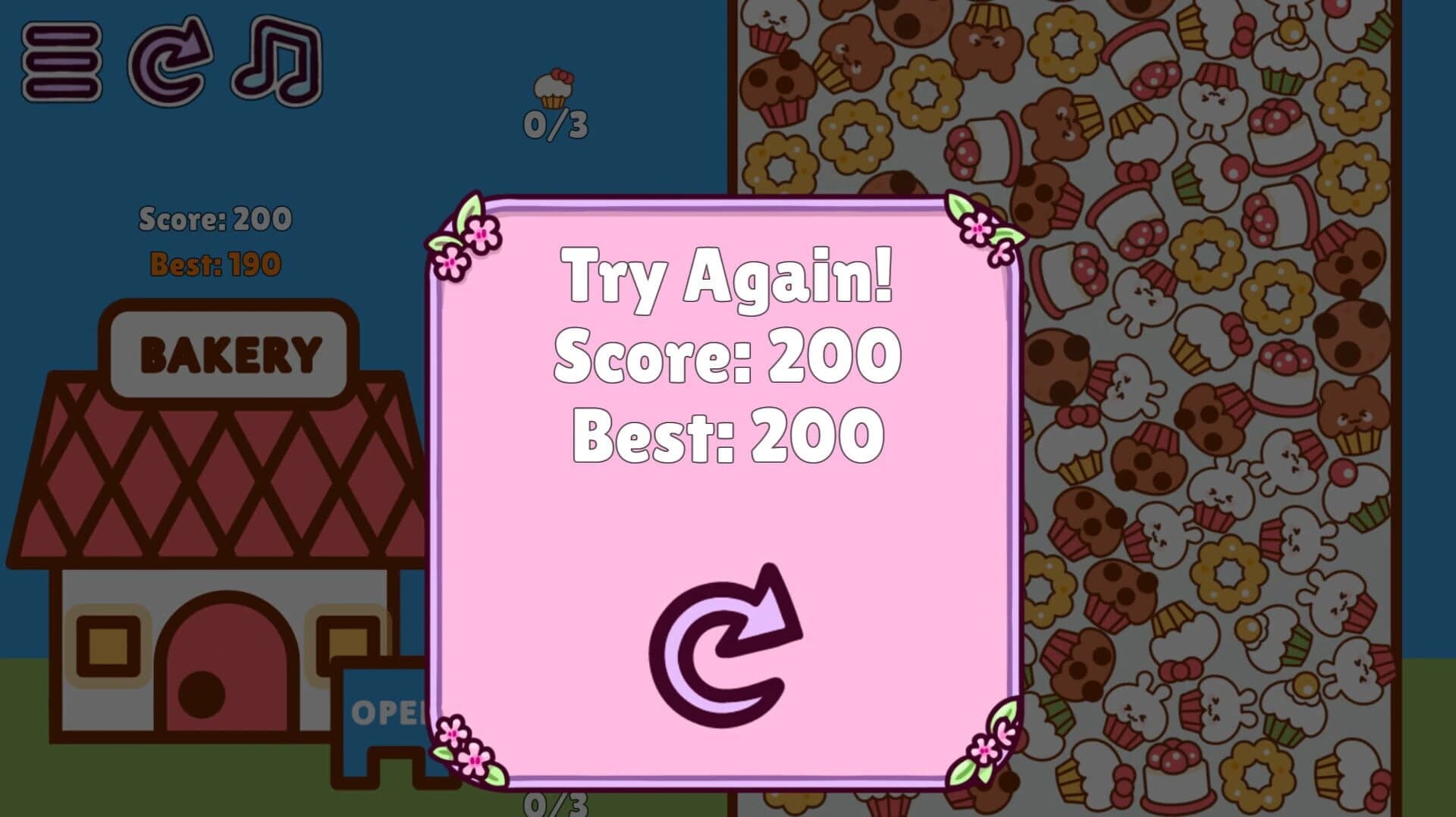 Bakery Shop Match Up screenshot 1