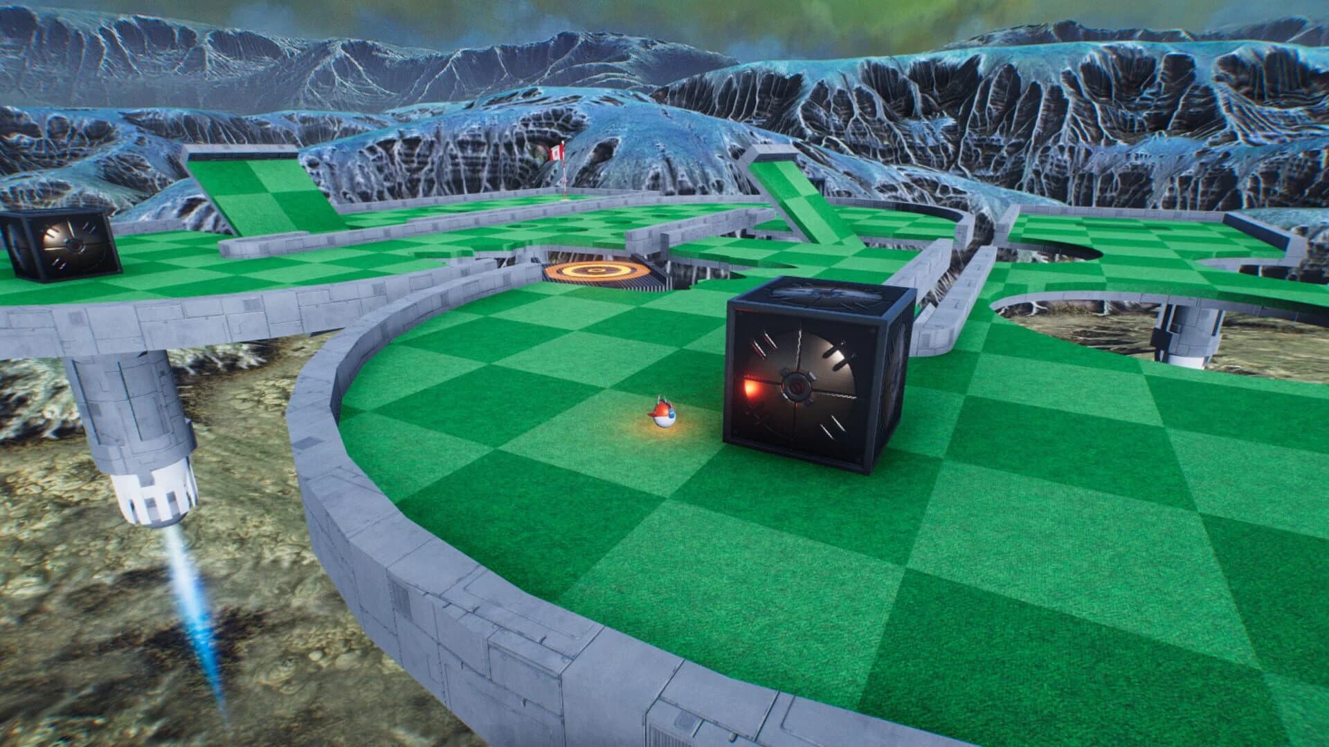 Ballistic Mini Golf screenshot 2