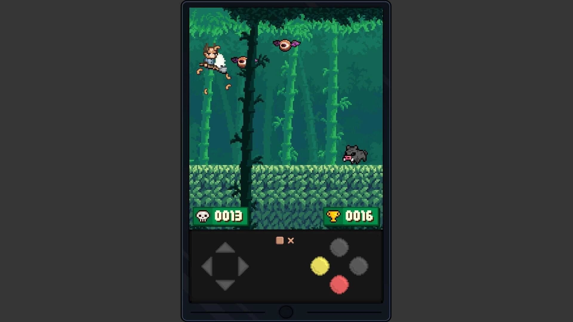Bamboo Retro Run screenshot 2