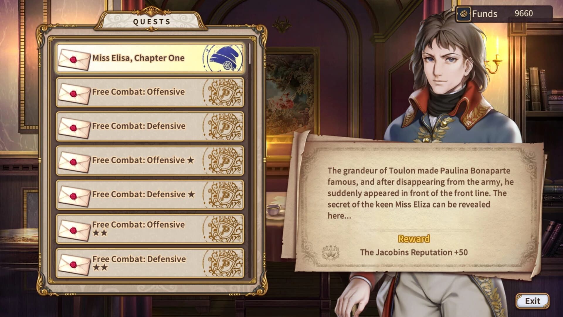 Banner of the Maid: Miss Elisa's Journal screenshot 2