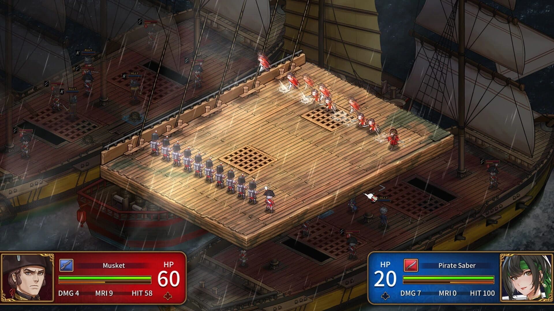 Banner of the Maid: The Oriental Pirate screenshot 4