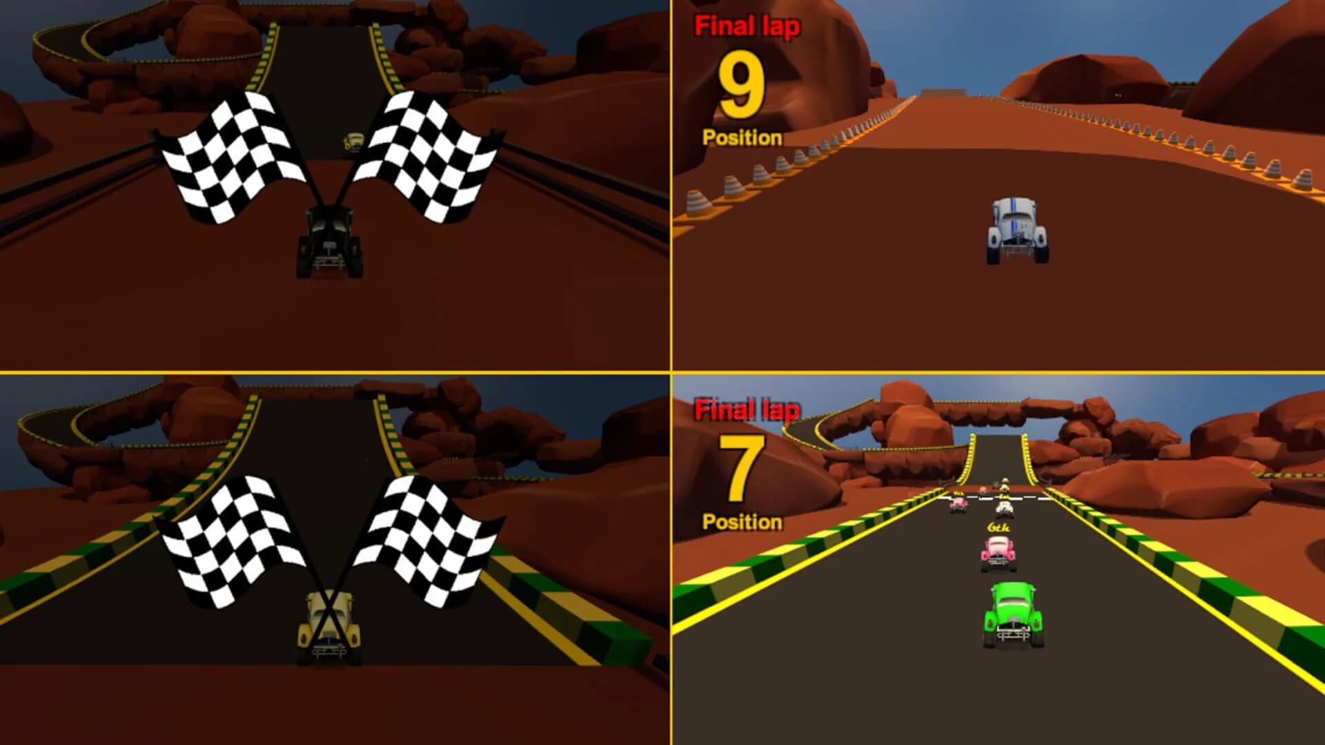Barro Racing: Bugs screenshot 1