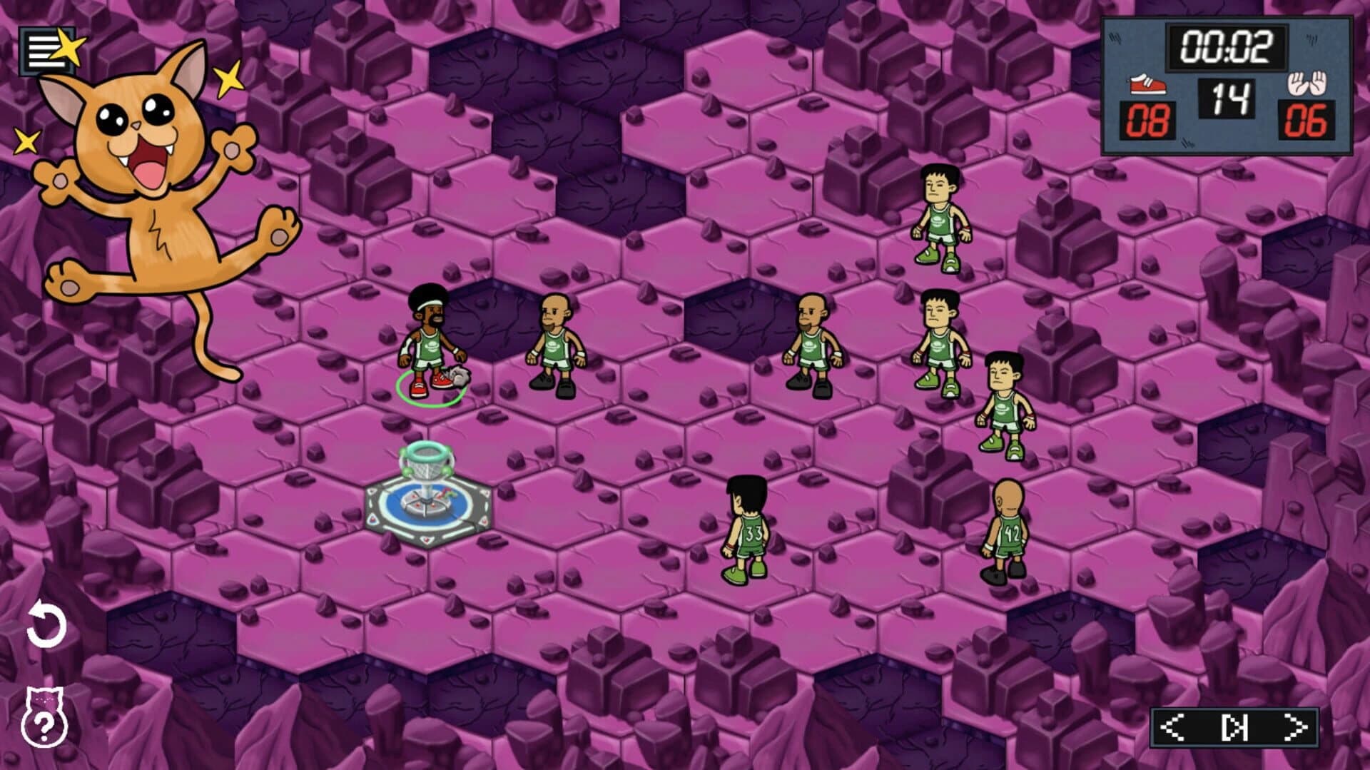 BasCatball Mars: Basketball & Cat screenshot 2