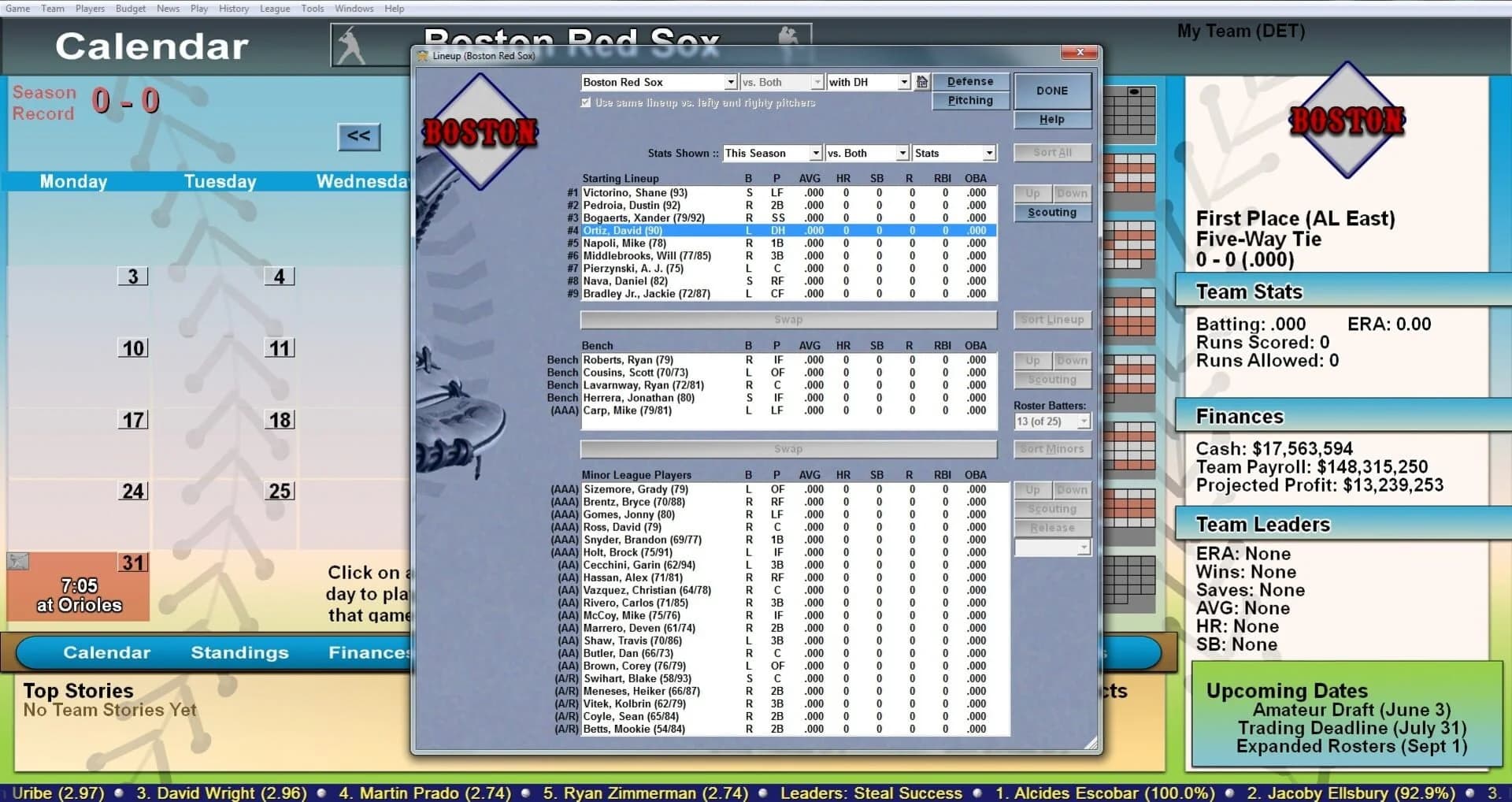 Baseball Mogul 2015 screenshot 5