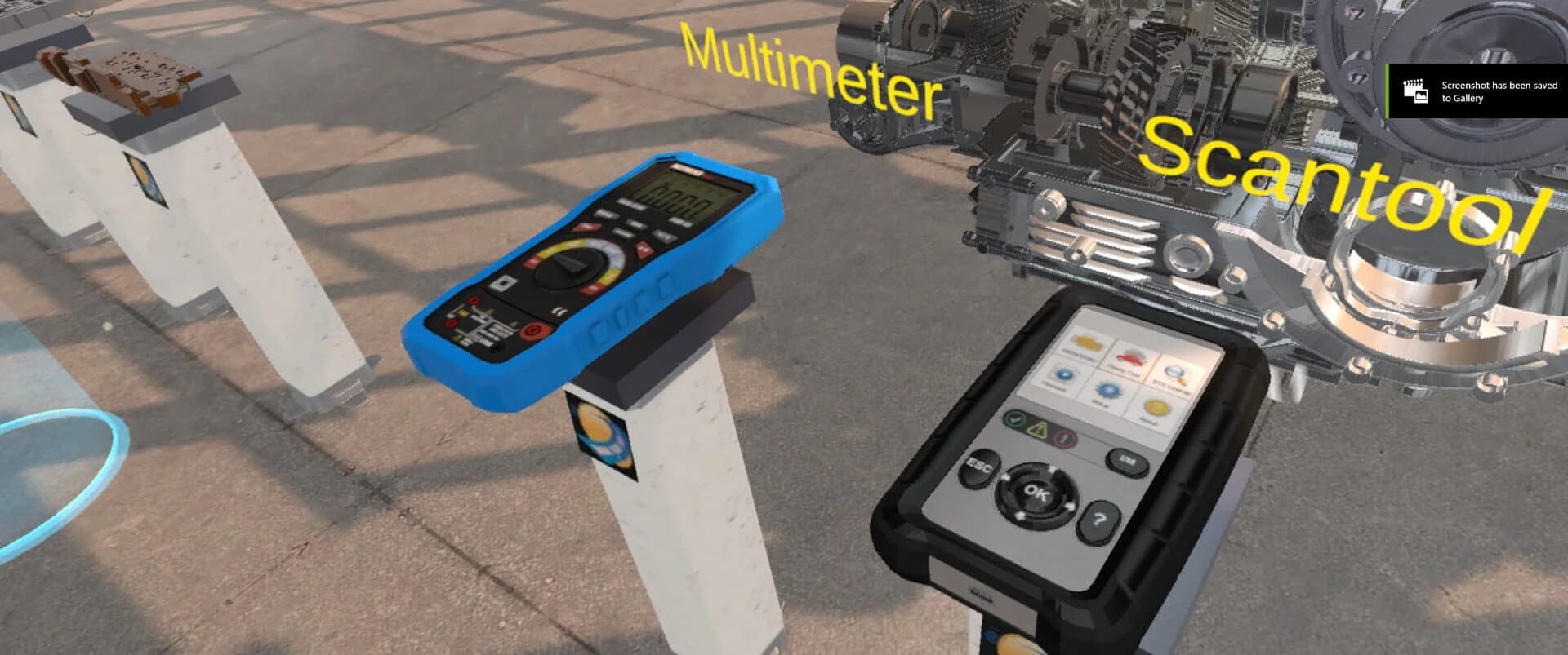 Basic Car Repair Garage VR screenshot 4