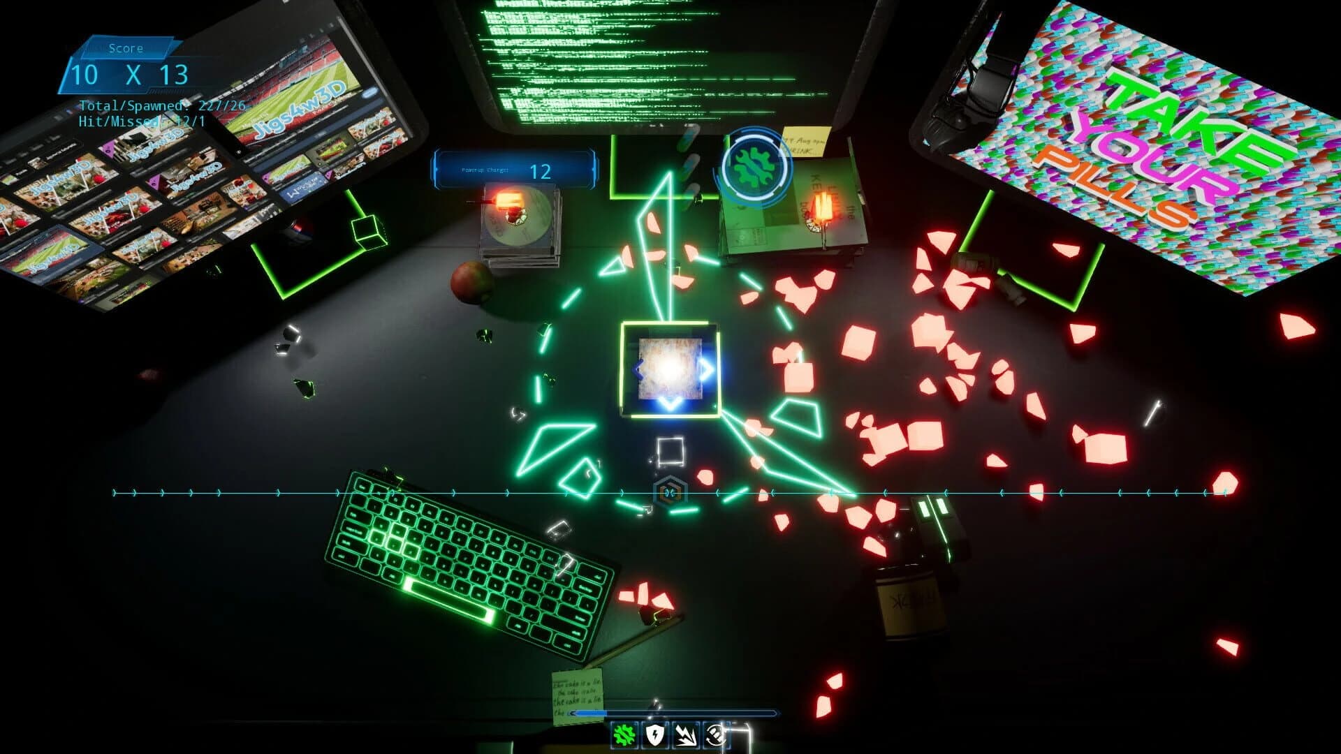 Bass Defense: First Memorythms screenshot 2