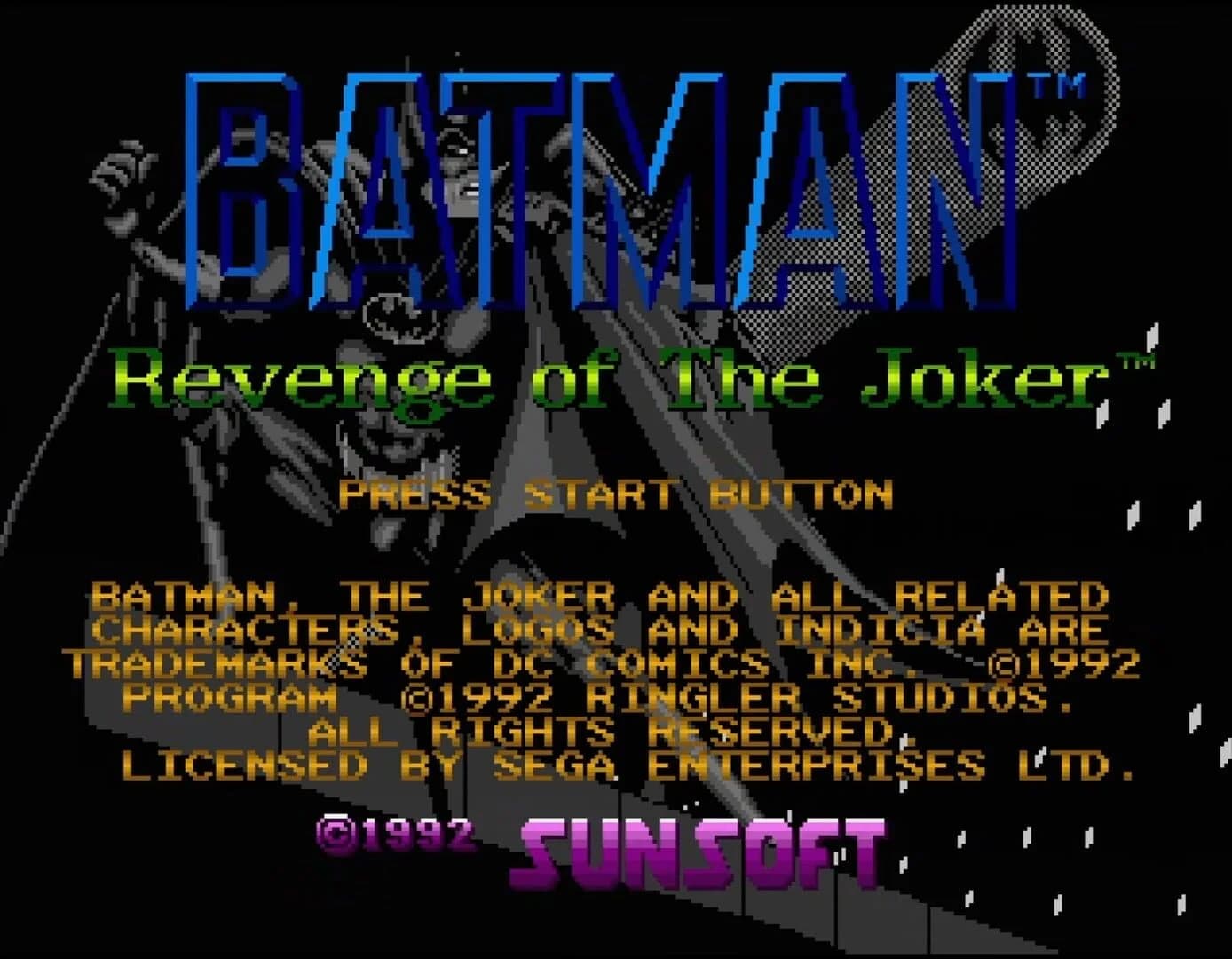 Batman: Revenge of the Joker screenshot 1