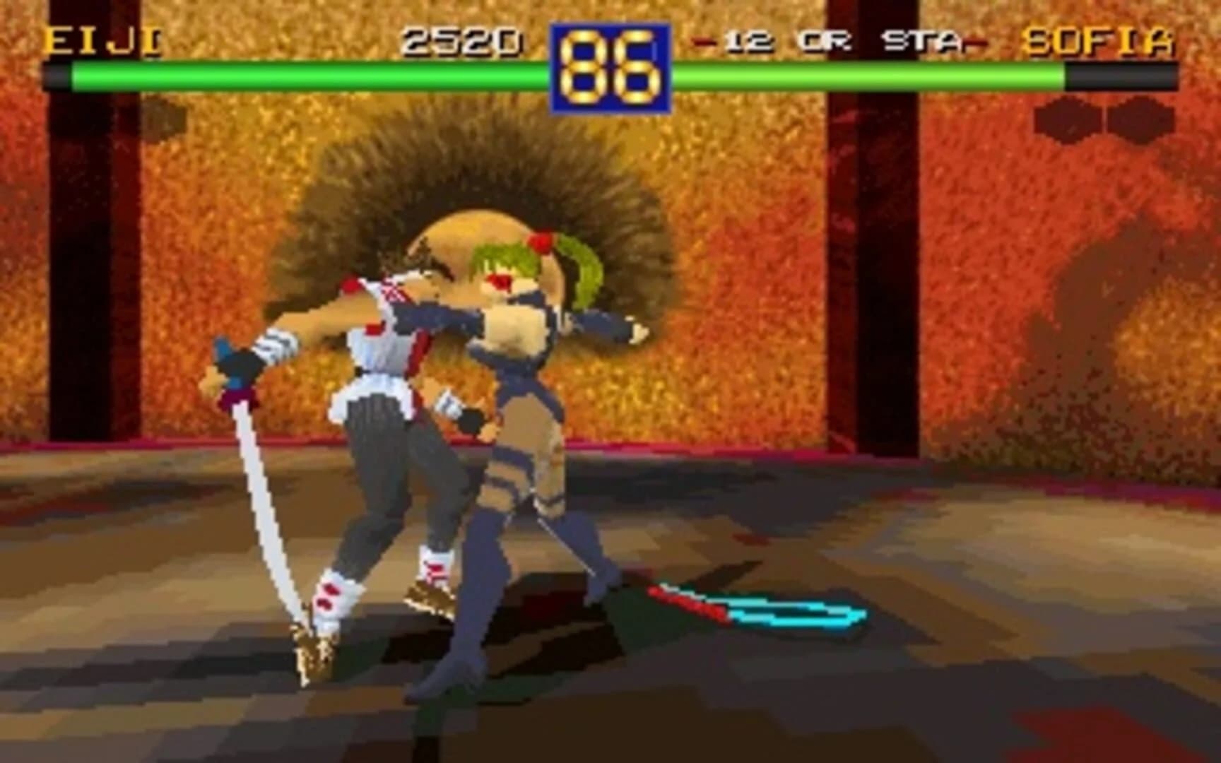 Battle Arena Toshinden screenshot 1