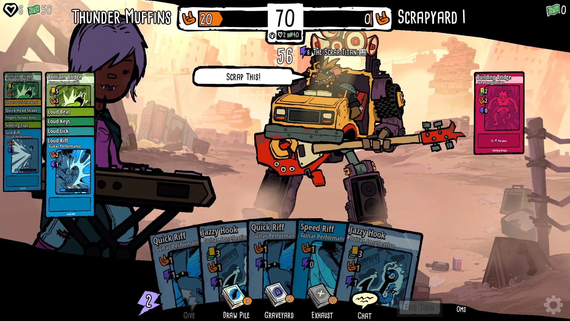 Battle Bands: Rock & Roll Deckbuilder screenshot 5