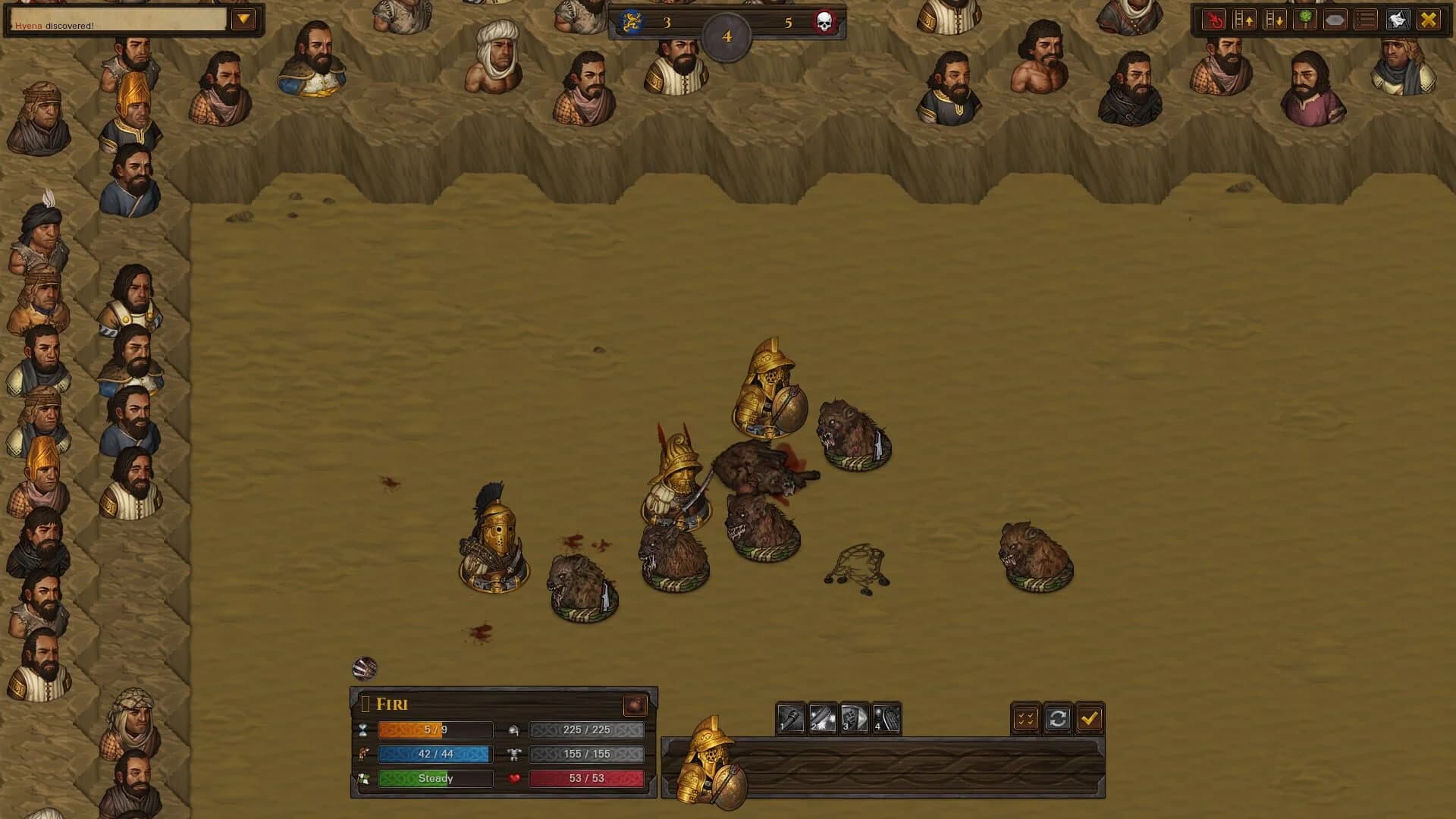 Battle Brothers: Blazing Deserts screenshot 2