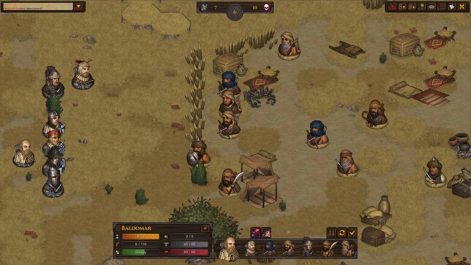 Battle Brothers: Blazing Deserts screenshot 5