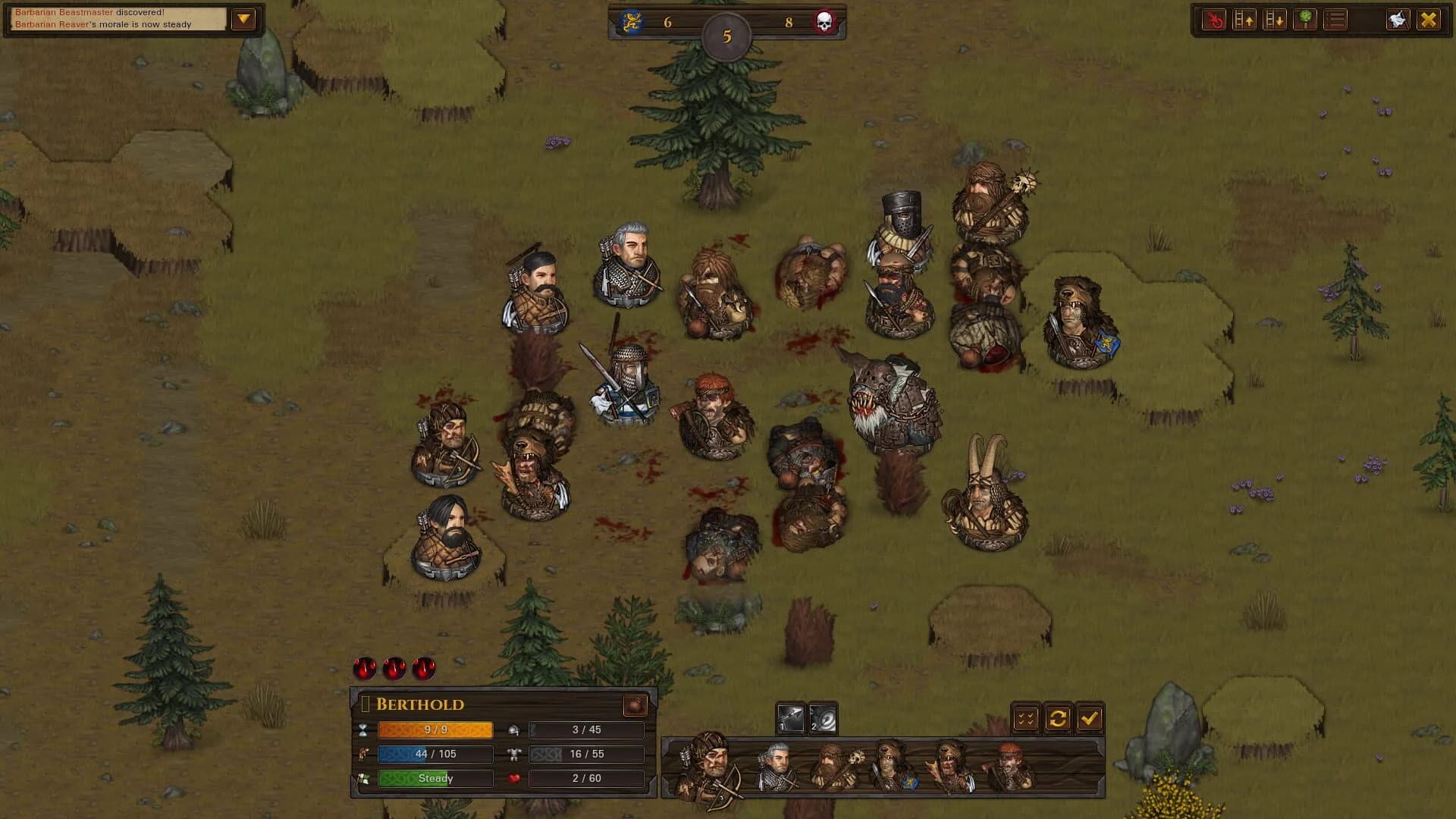 Battle Brothers: Warriors of the North screenshot 4