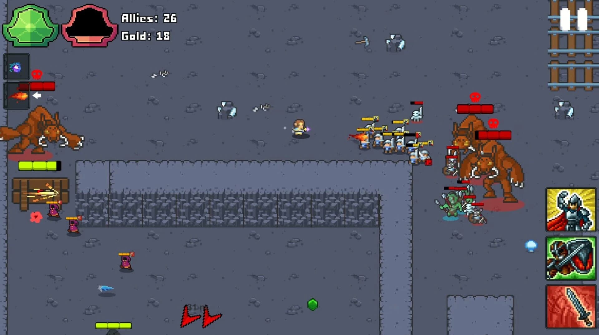 Battle For The Crystals screenshot 4