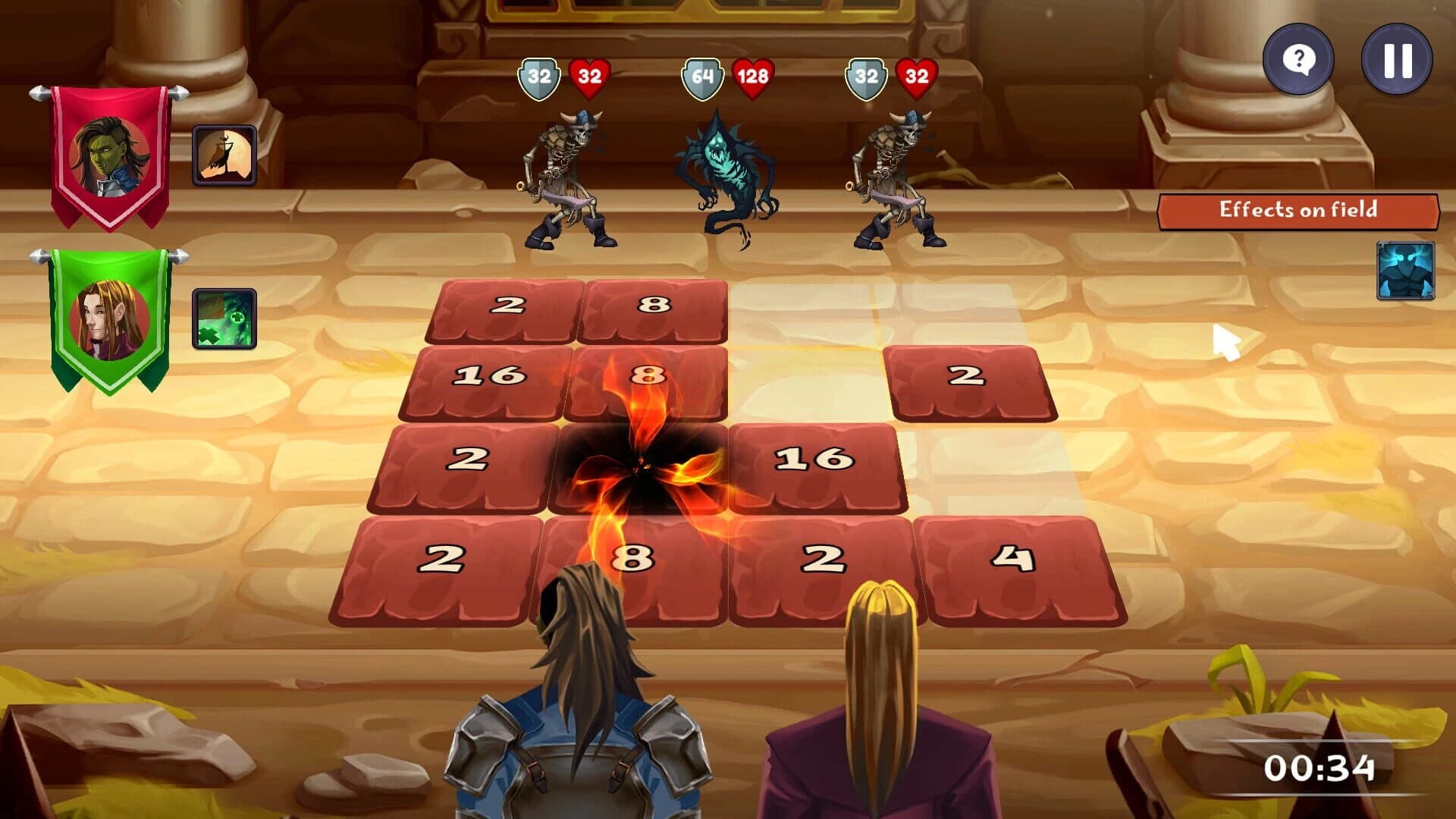 Battle of 2048: Fantasy Edition screenshot 2