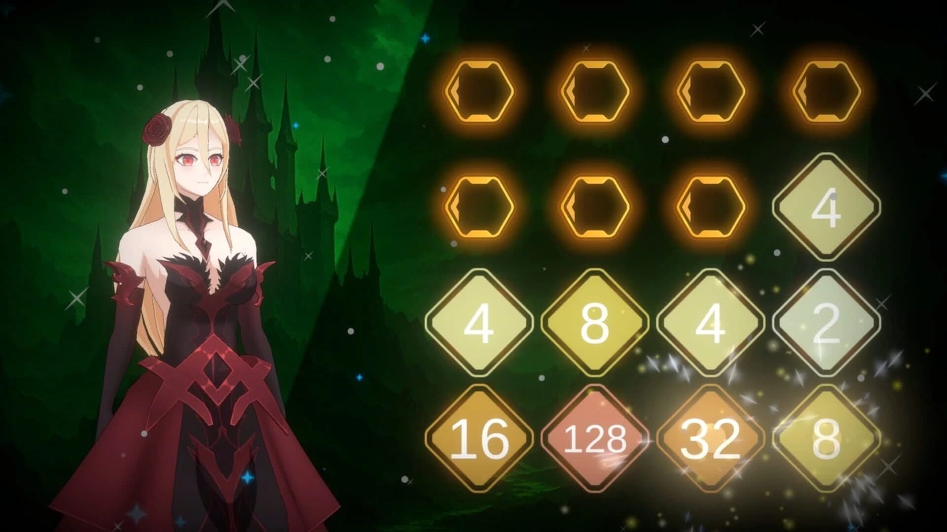 Battle Puzzle 2048: Queens of the Abyss screenshot 2