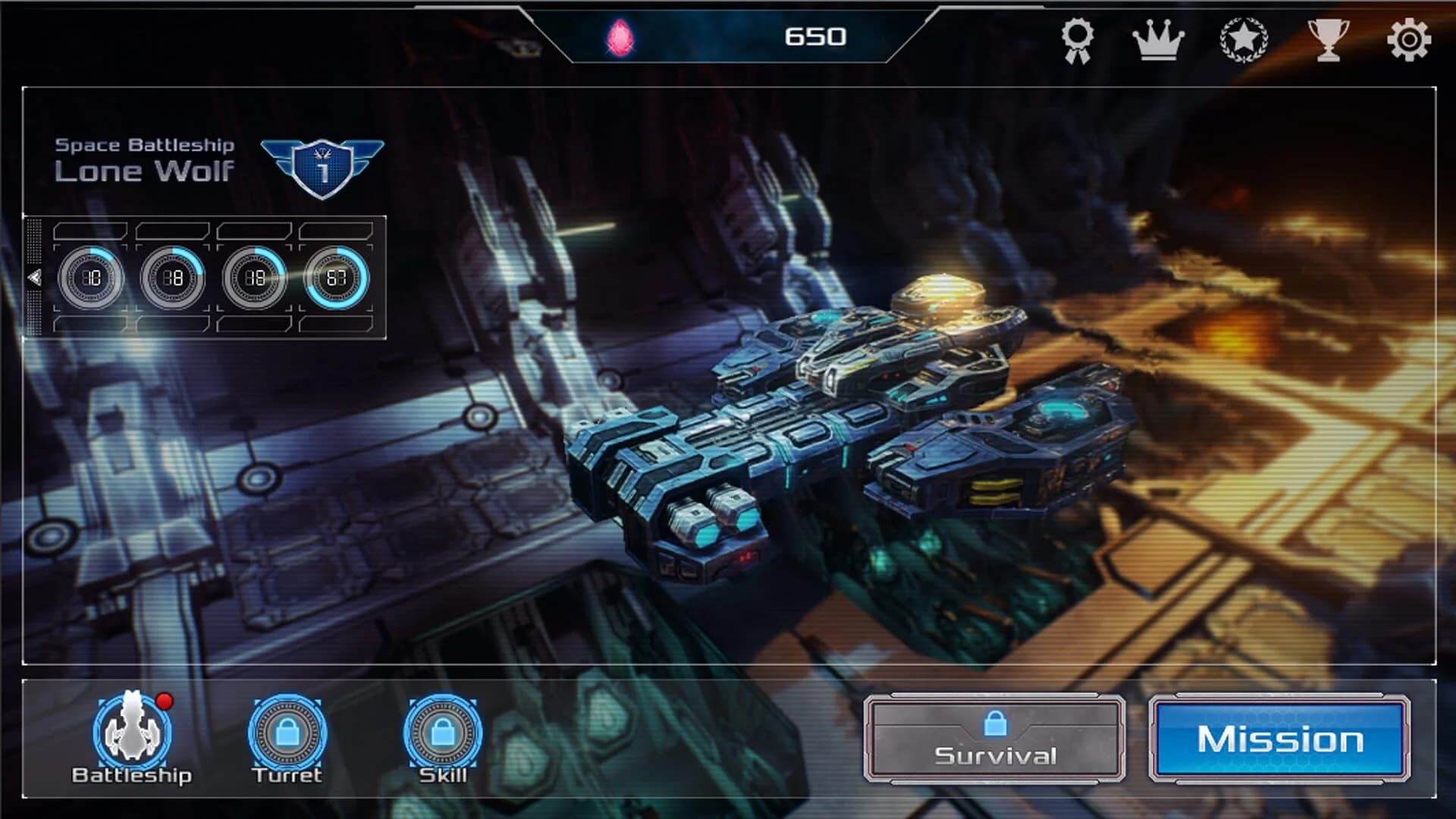 Battleship Lonewolf screenshot 2