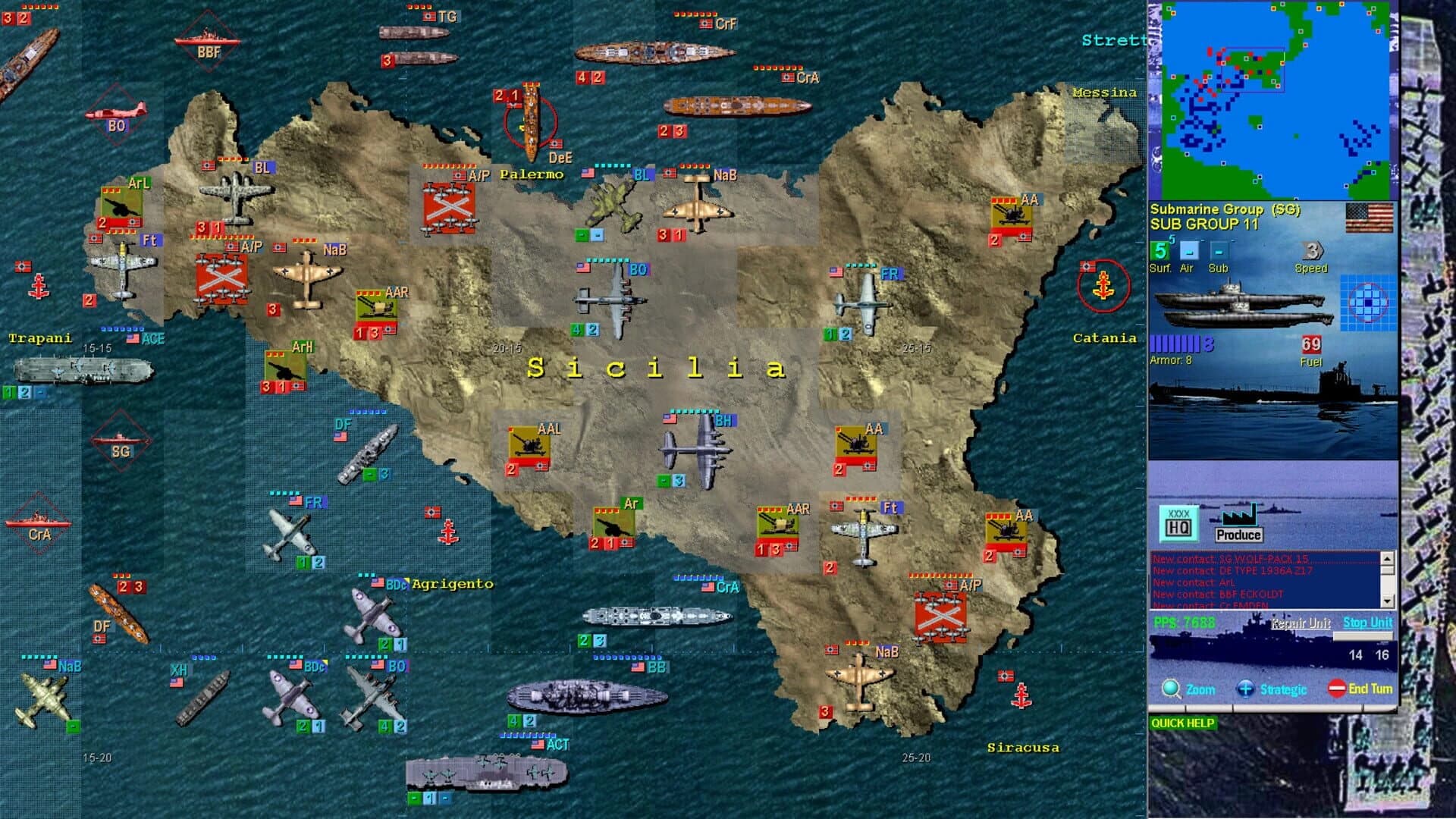 Battleships and Carriers 2 screenshot 3
