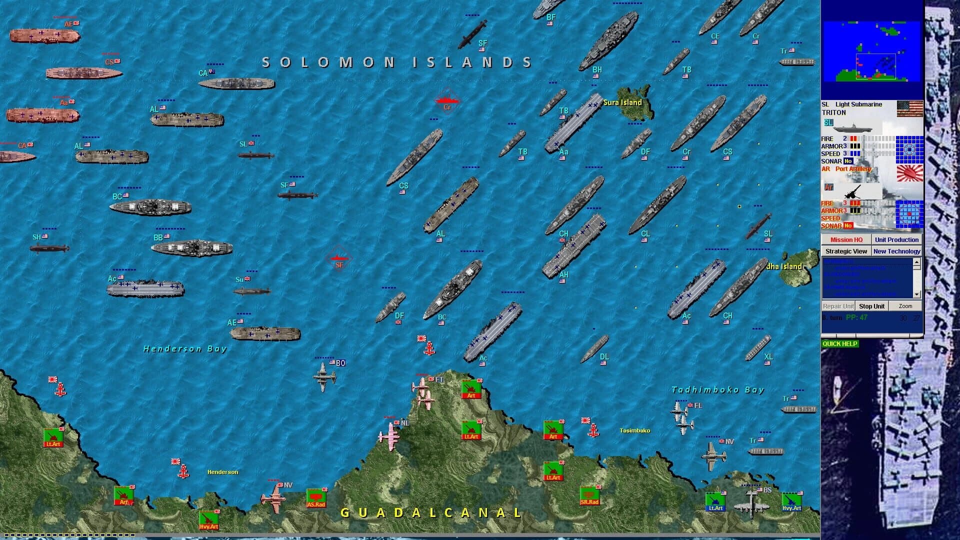 Battleships and Carriers: Pacific War screenshot 4