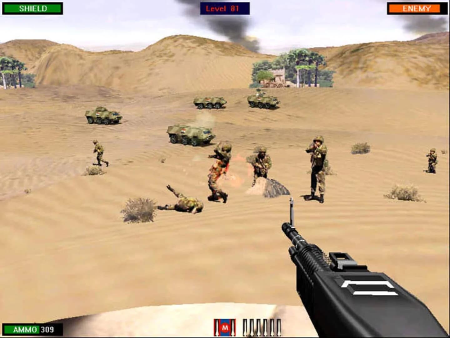 Beach Head: Desert War screenshot 1