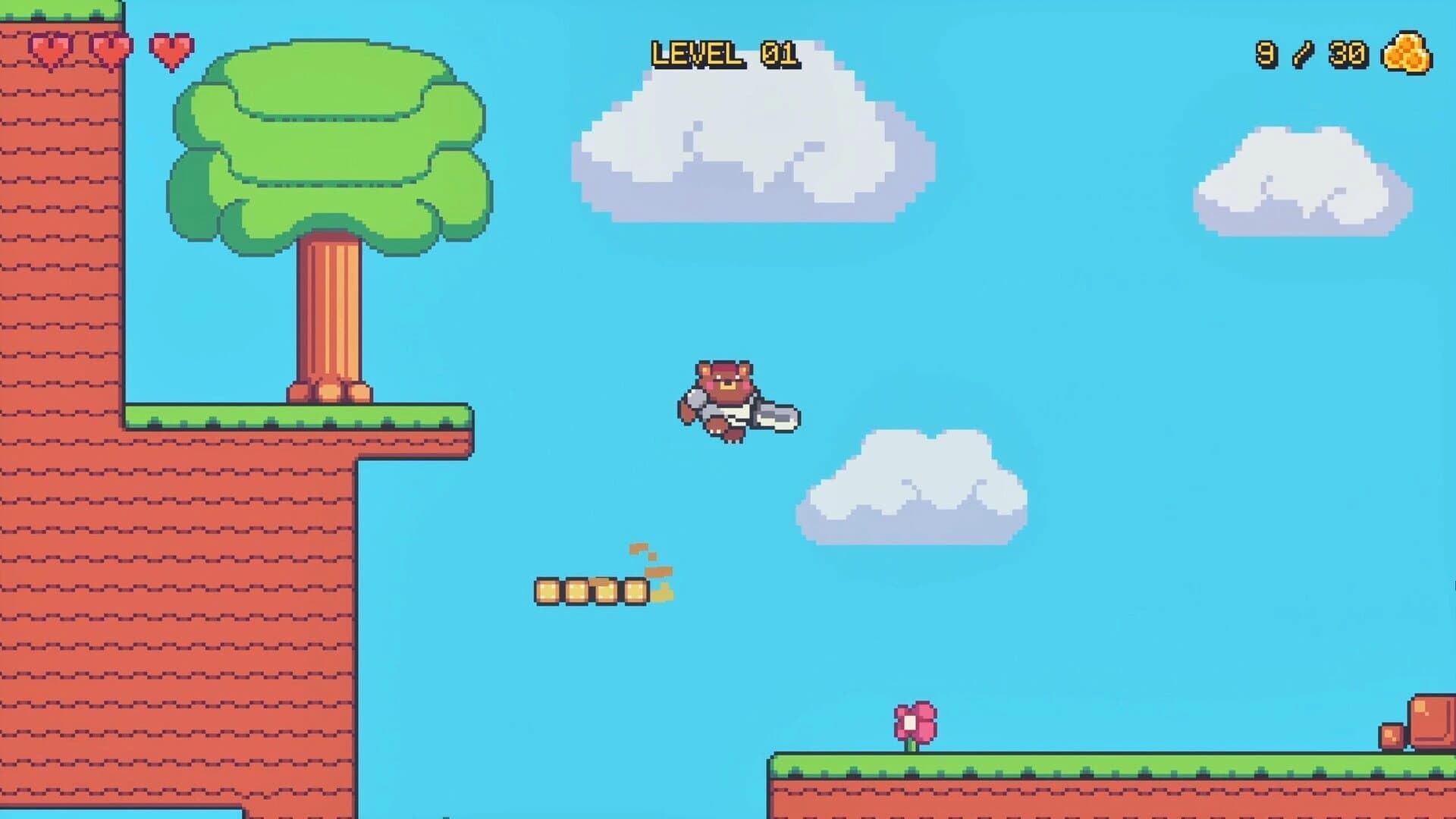 Bear Knight Honey Quest screenshot 1