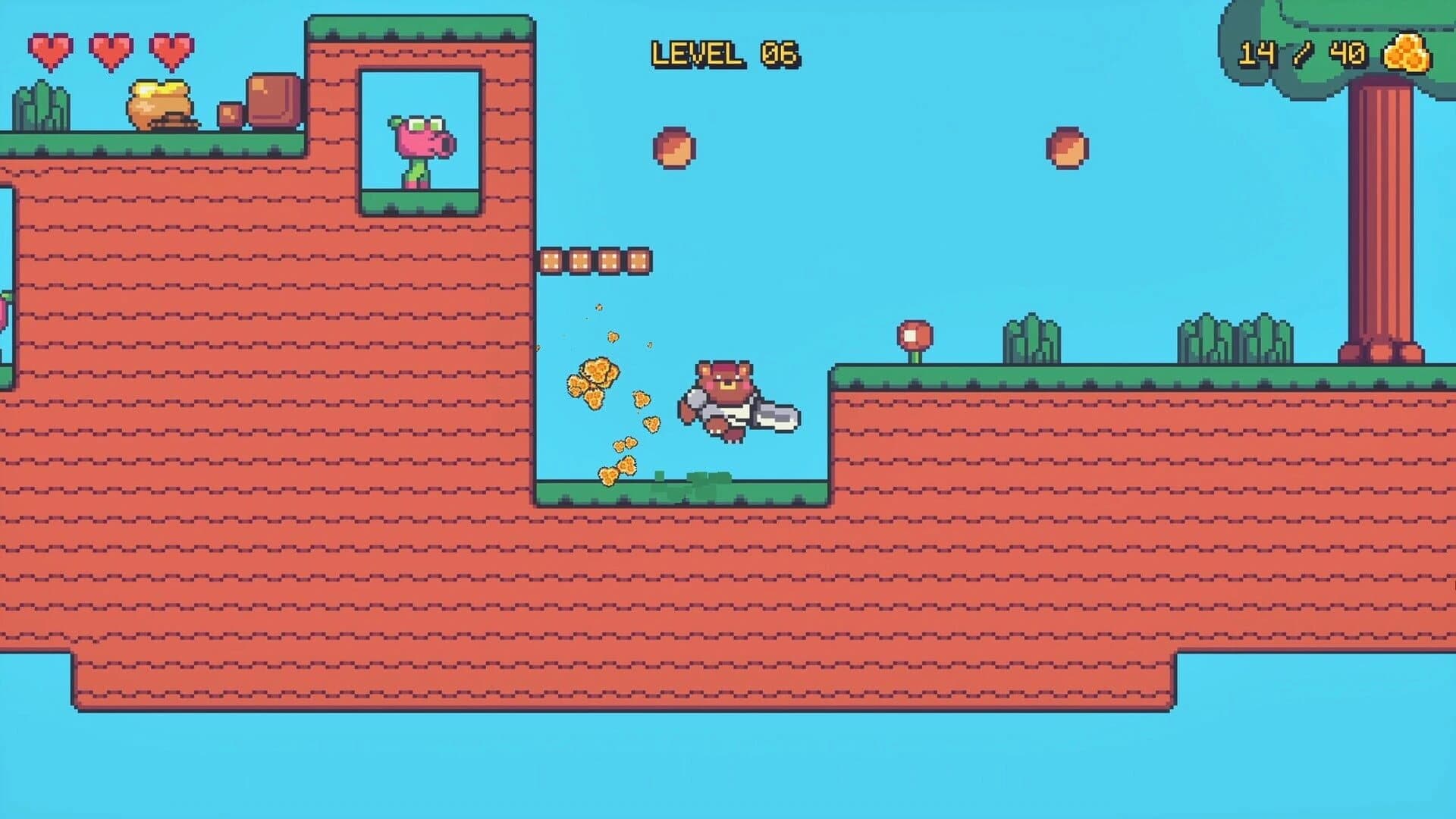 Bear Knight Honey Quest screenshot 2