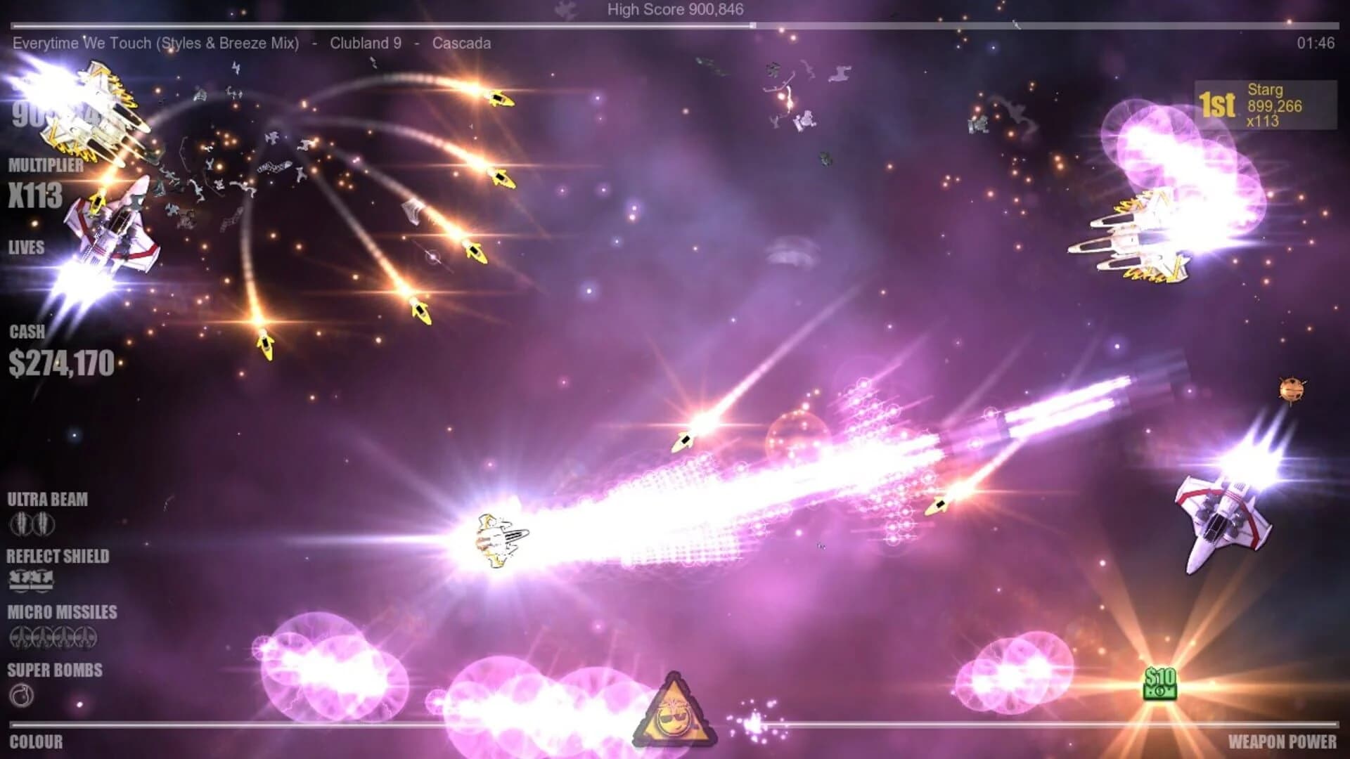Beat Hazard 2 screenshot 1
