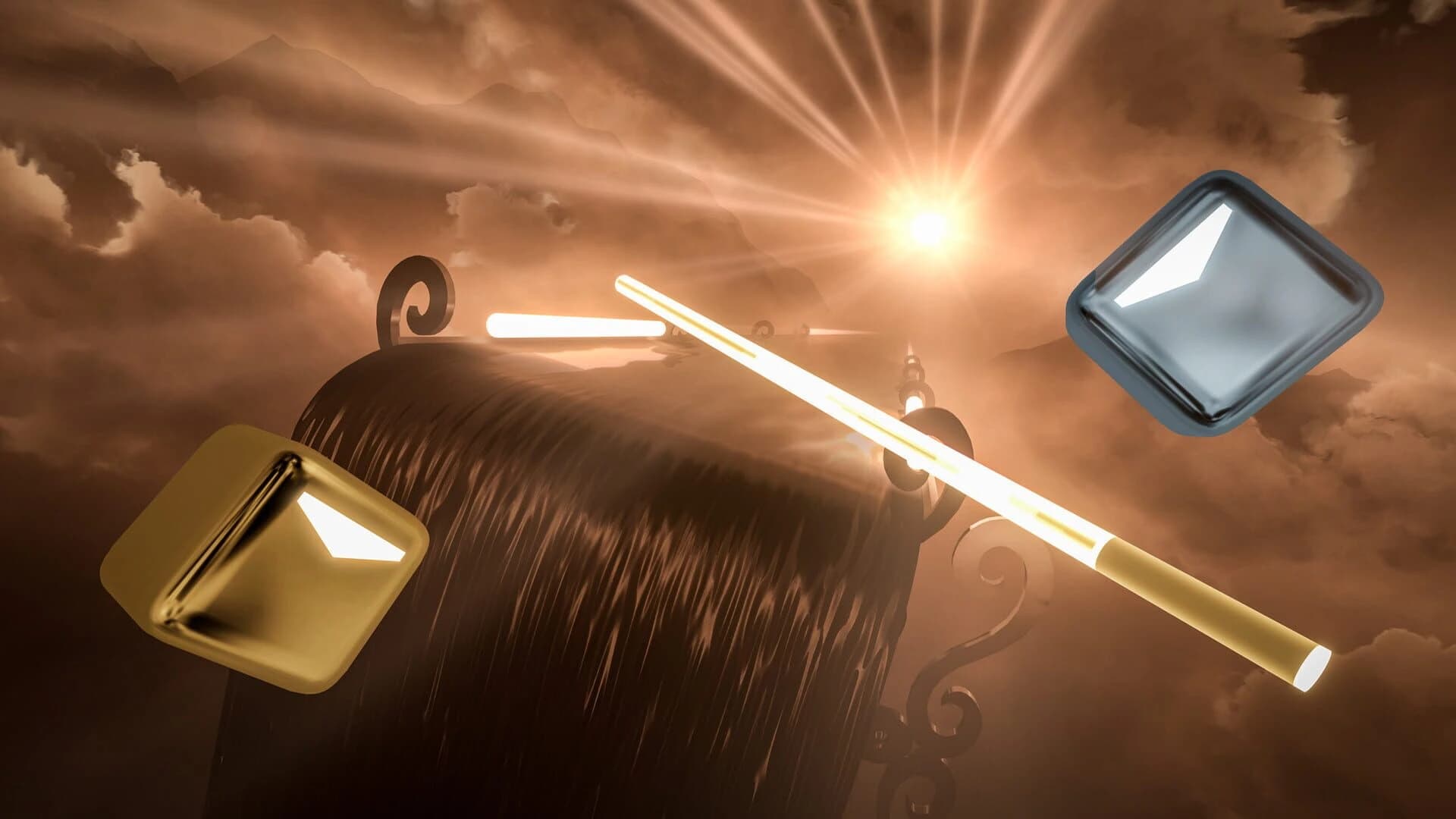 Beat Saber: Billie Eilish - "Bury a Friend" screenshot 3