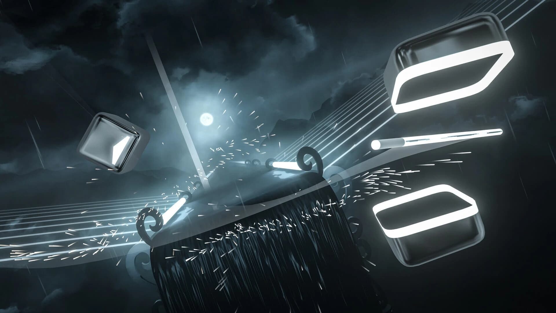 Beat Saber: Billie Eilish - "Bury a Friend" screenshot 4