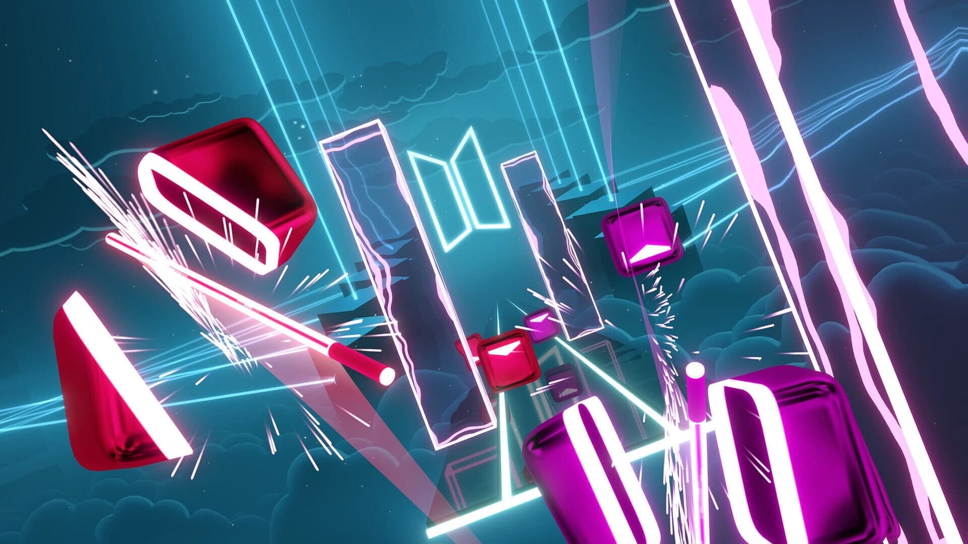Beat Saber: BTS - "Boy With Luv (feat. Halsey)" screenshot 3