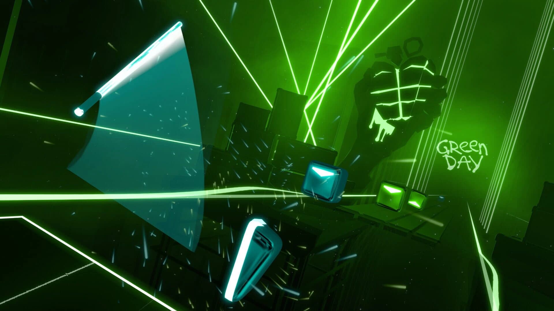 Beat Saber: Green Day - "Father of All..." screenshot 5