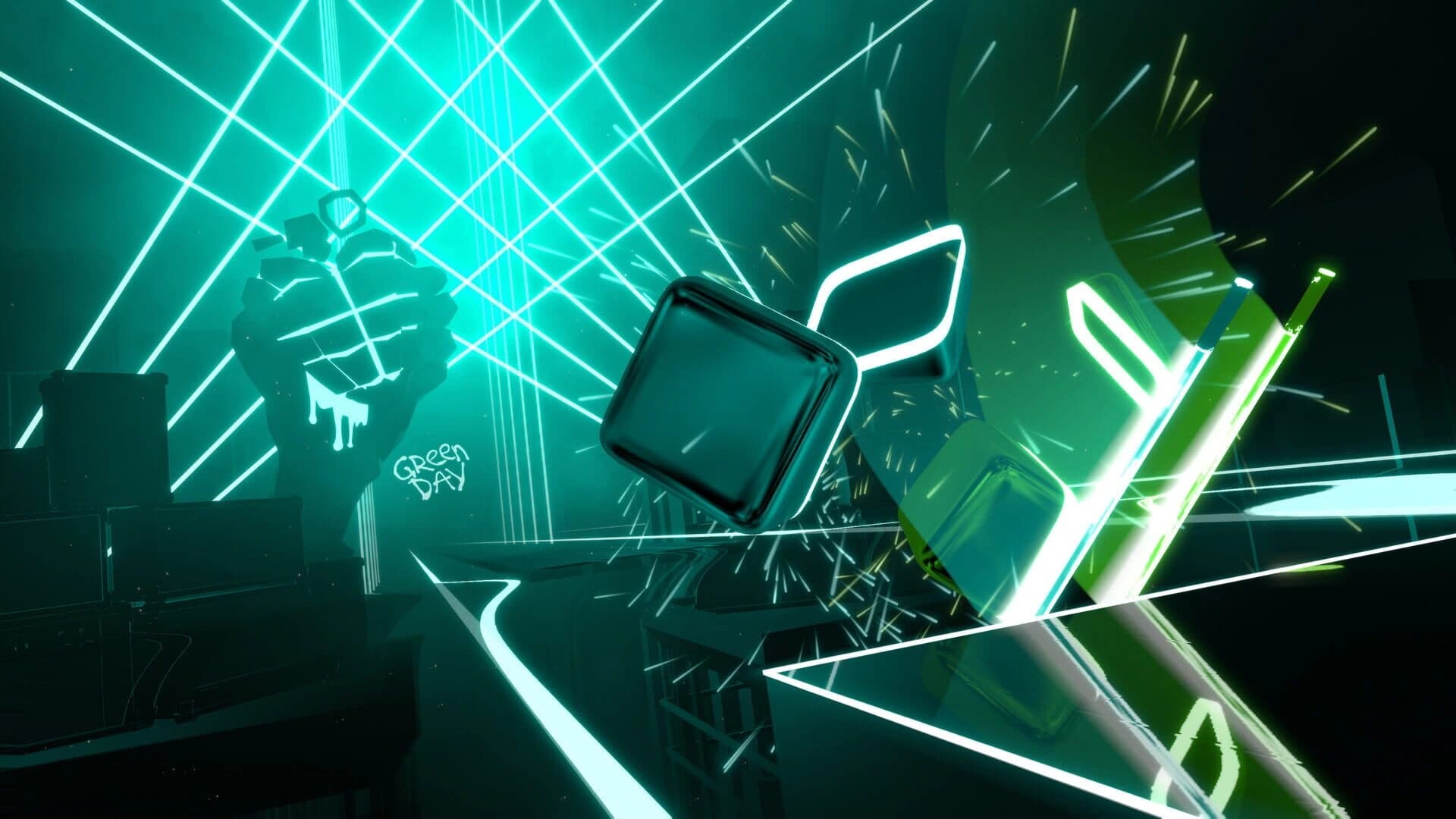 Beat Saber: Green Day - "Father of All..." screenshot 2
