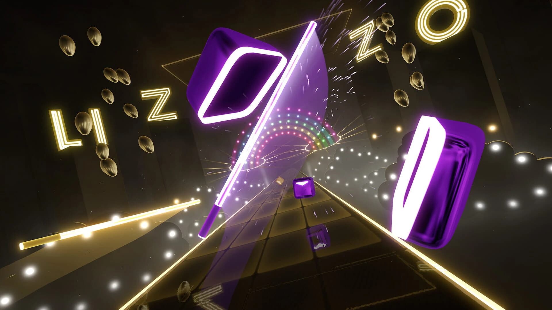 Beat Saber: Lizzo - "2 Be Loved (Am I Ready)" screenshot 1