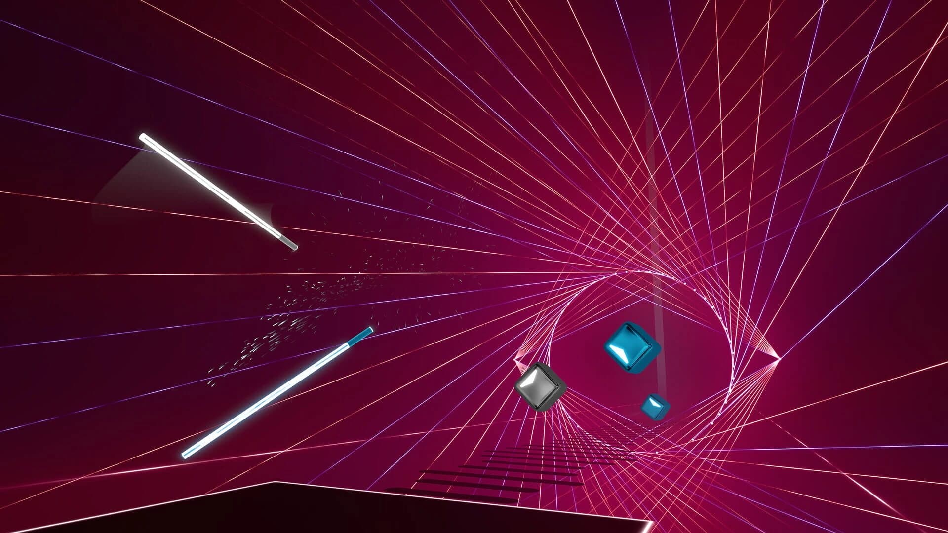 Beat Saber: Martin Garrix - "Animals" screenshot 2