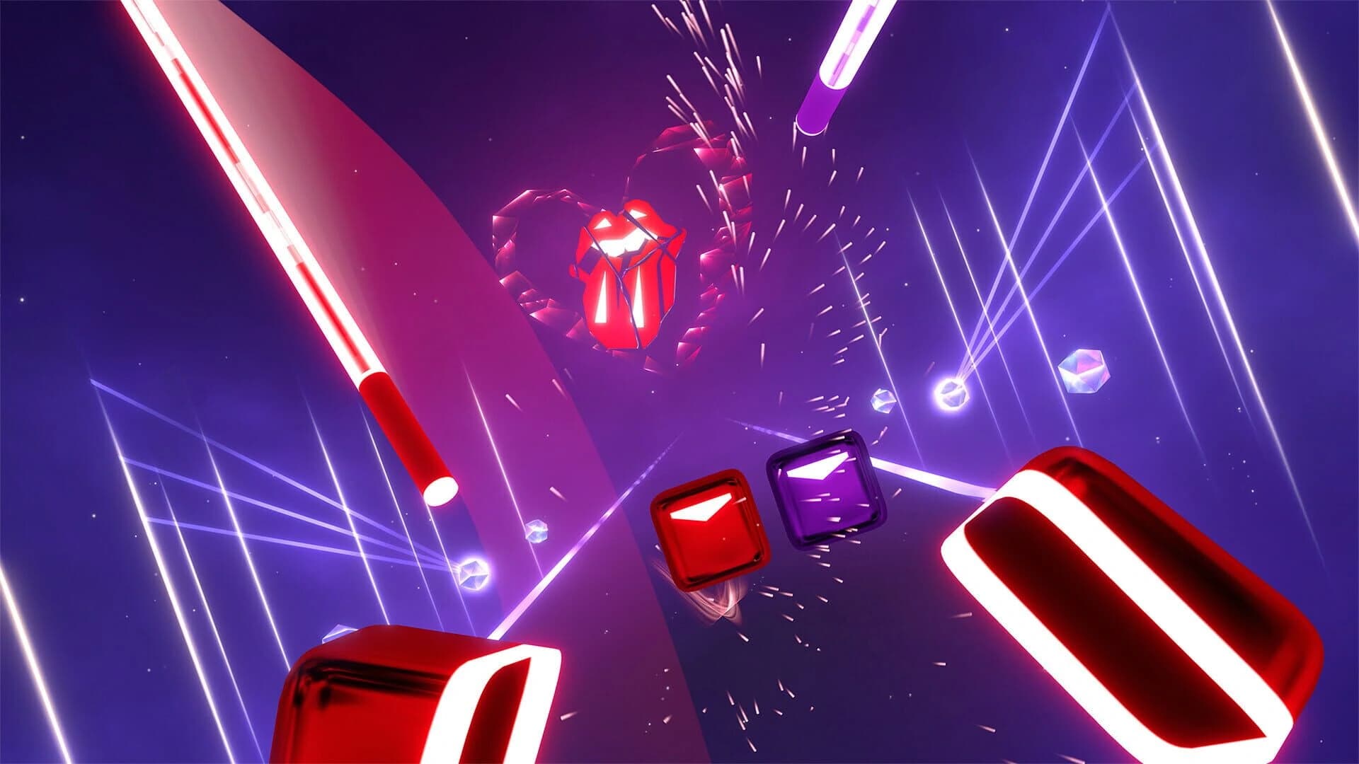 Beat Saber: The Rolling Stones - "Mess it Up" screenshot 5