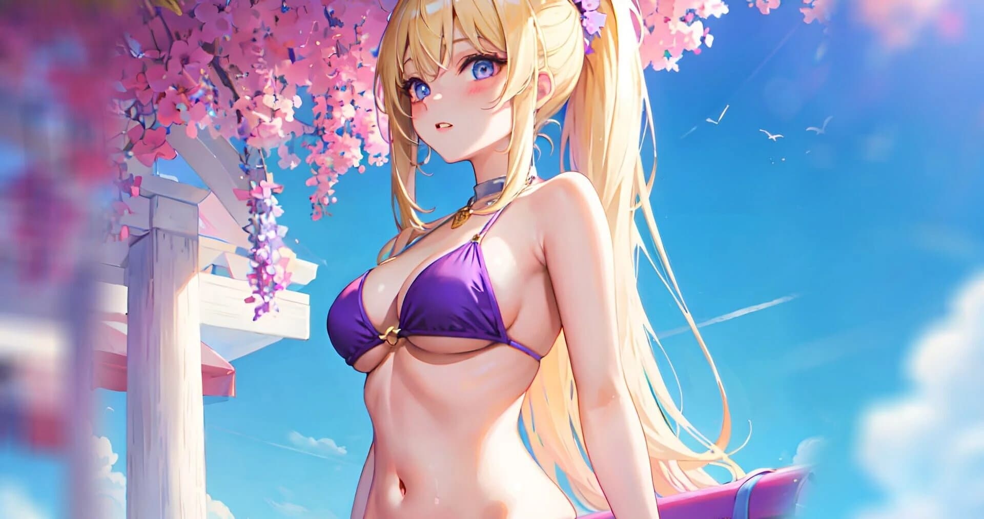 Beautiful Sakura: Surfing Club screenshot 4
