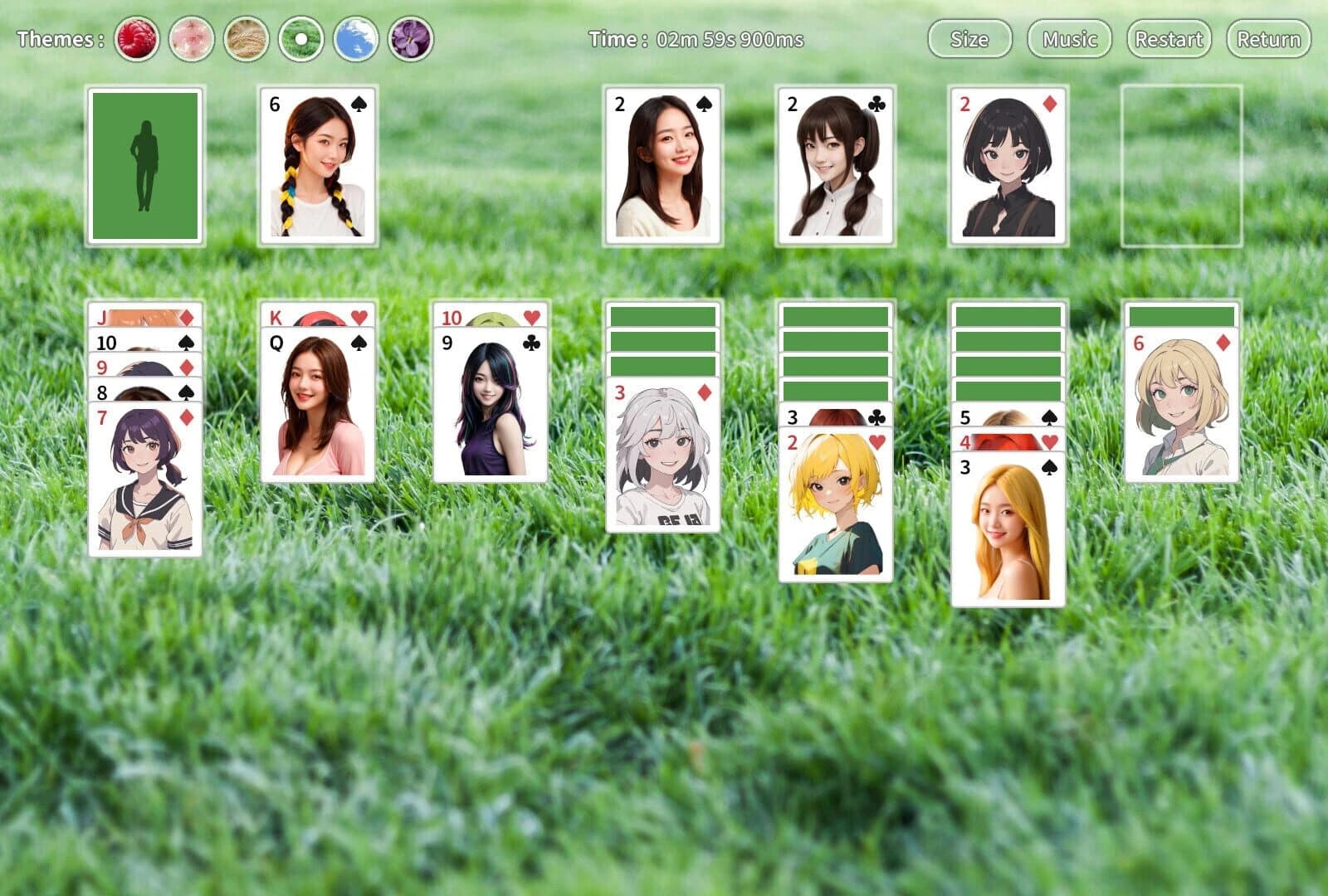 Beauty Solitaire screenshot 3
