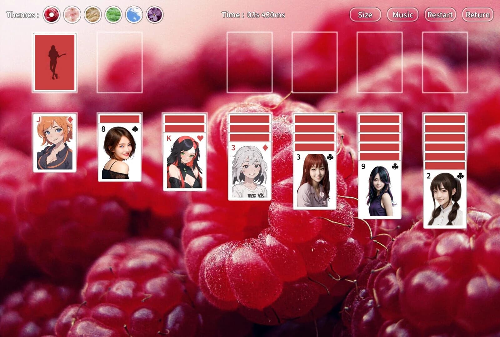 Beauty Solitaire screenshot 5