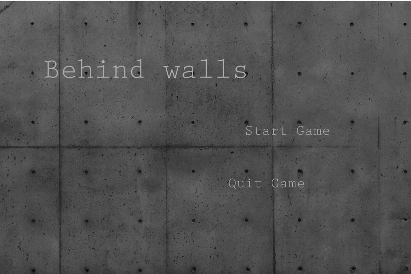 Behind Walls screenshot 1
