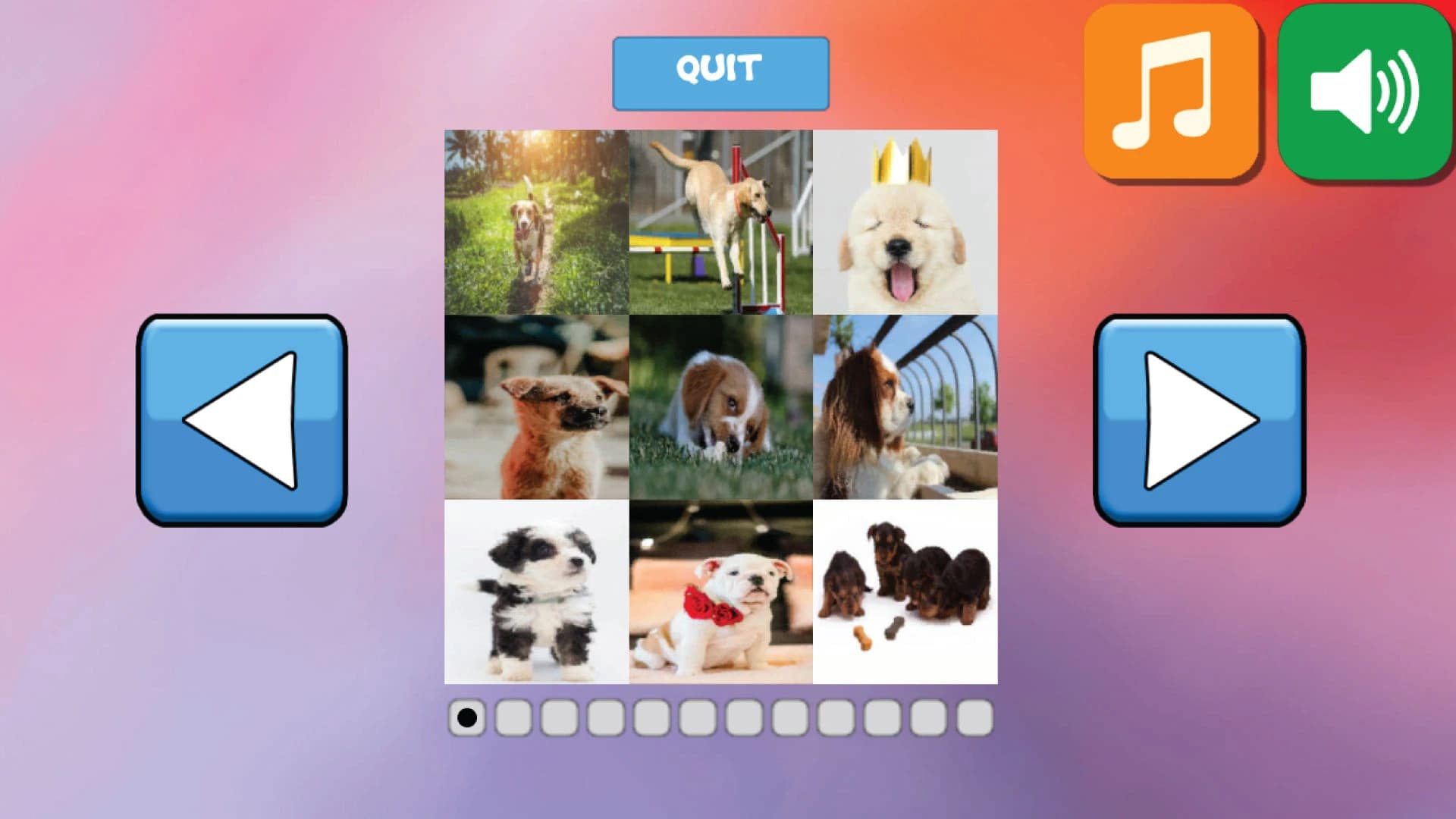 Bepuzzled Puppy Dog Jigsaw Puzzle screenshot 3