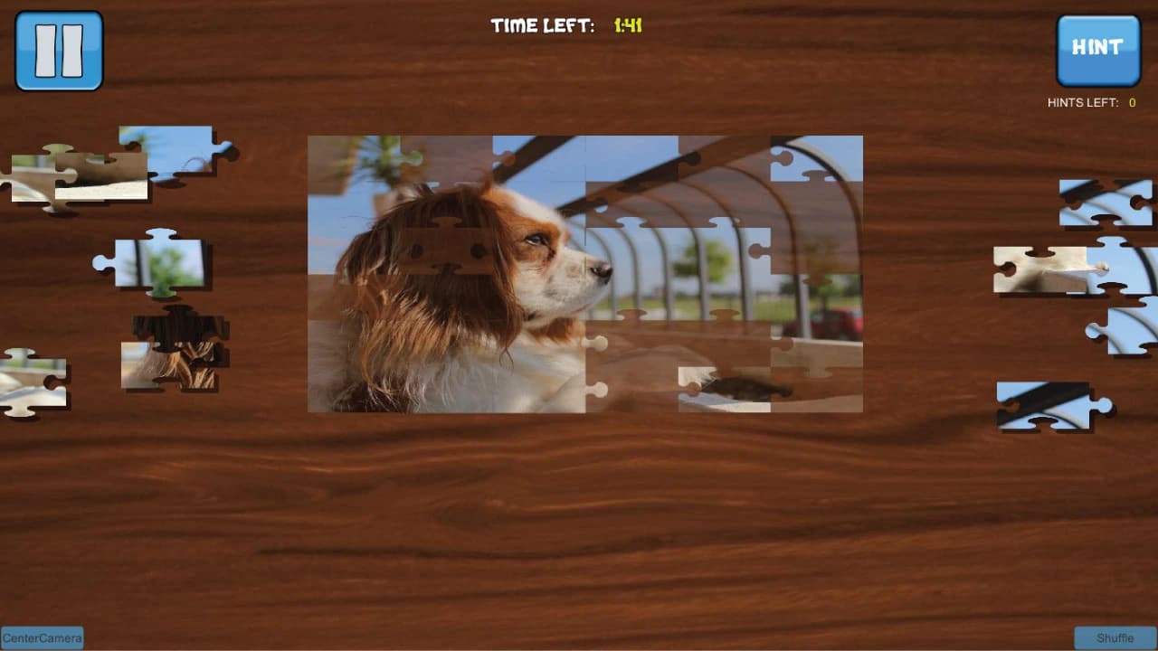Bepuzzled Puppy Dog Jigsaw Puzzle screenshot 5