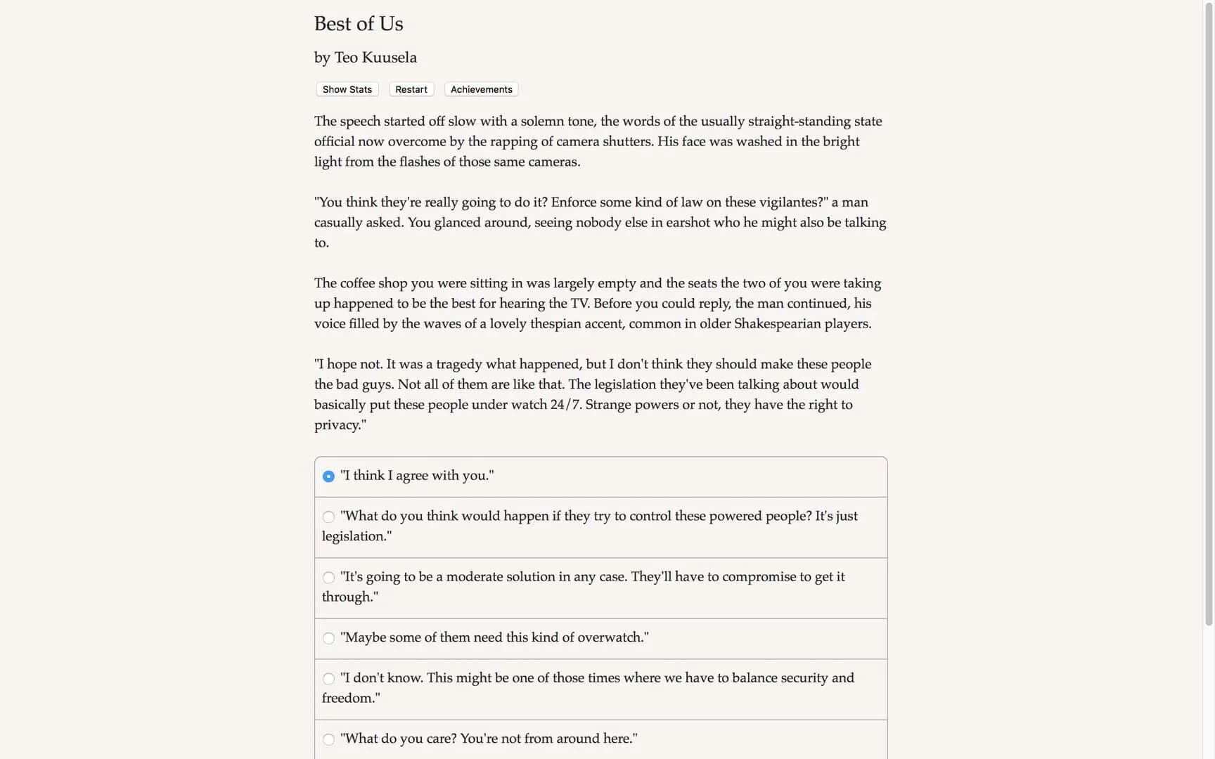 Best of Us screenshot 5