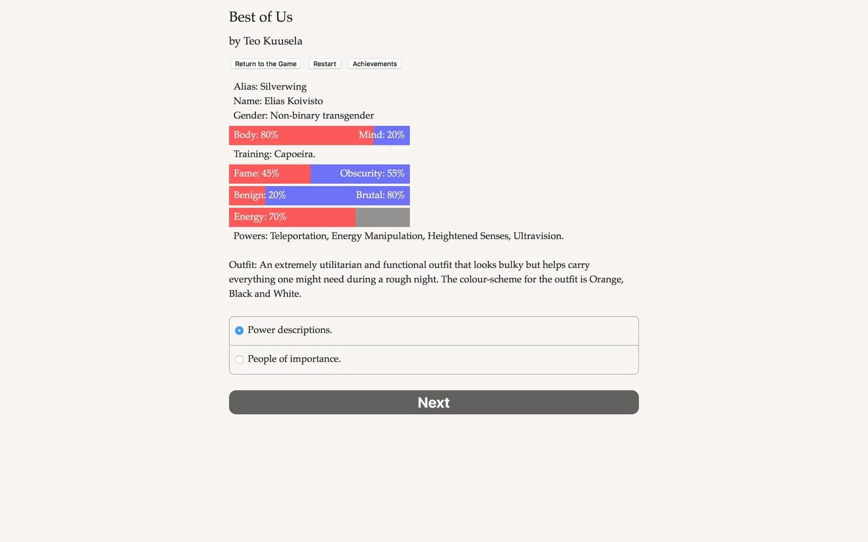 Best of Us screenshot 2