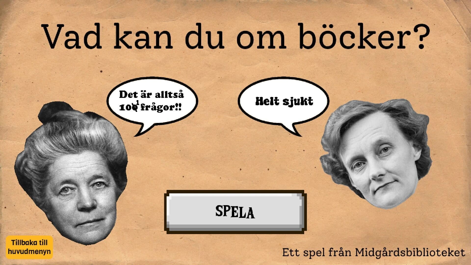 Biblioteksspel screenshot 3