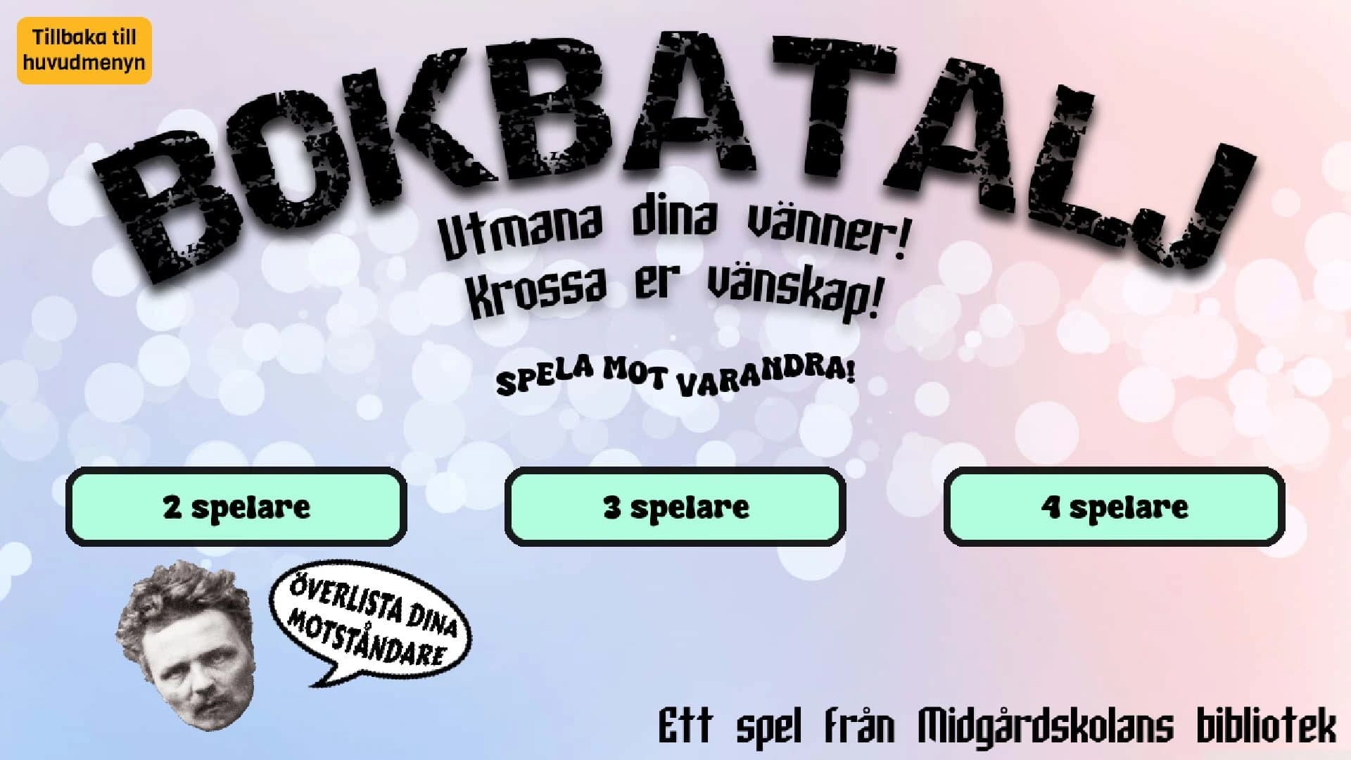 Biblioteksspel screenshot 5