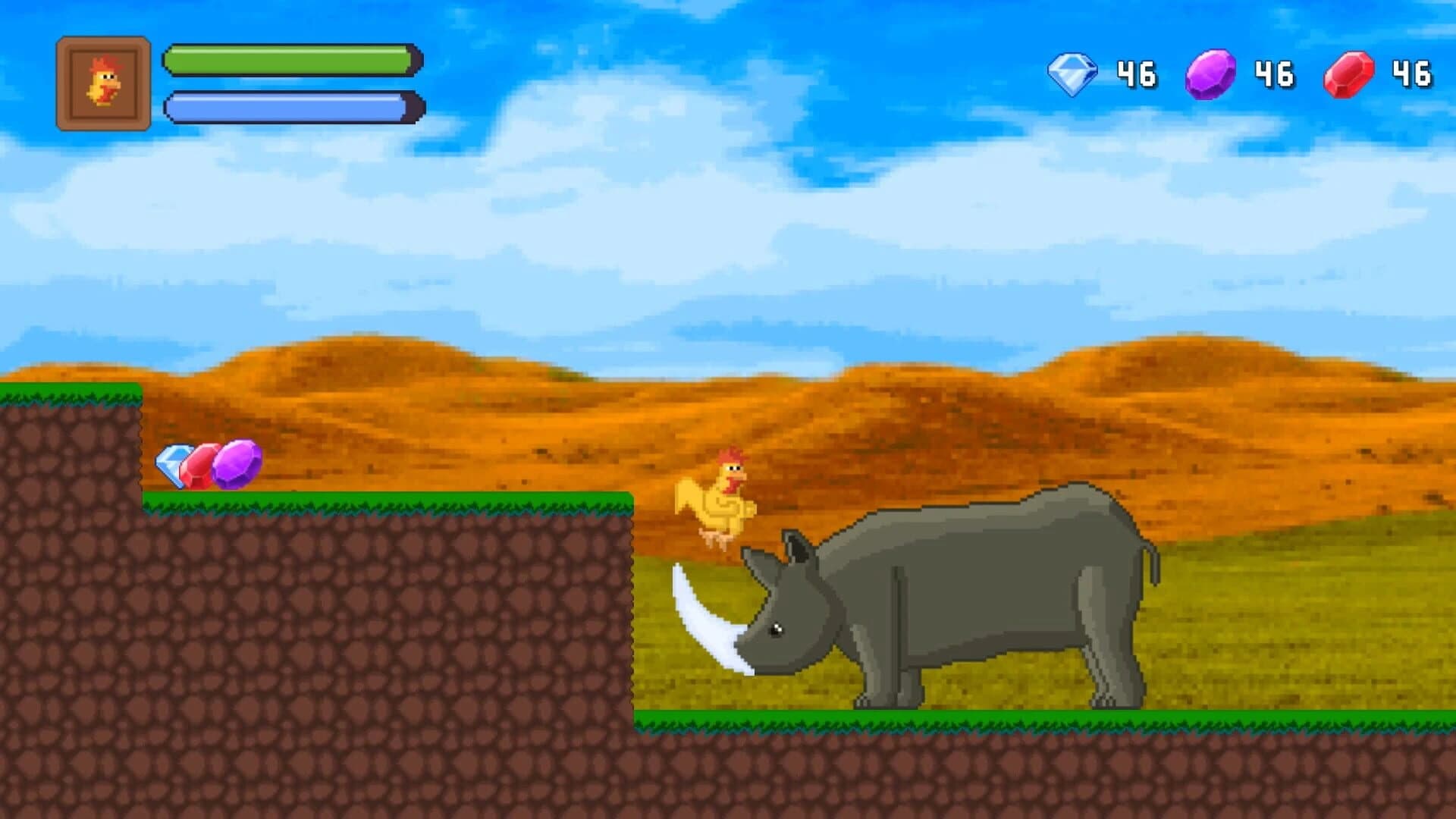 Big Adventure of Fighting Chicken screenshot 4