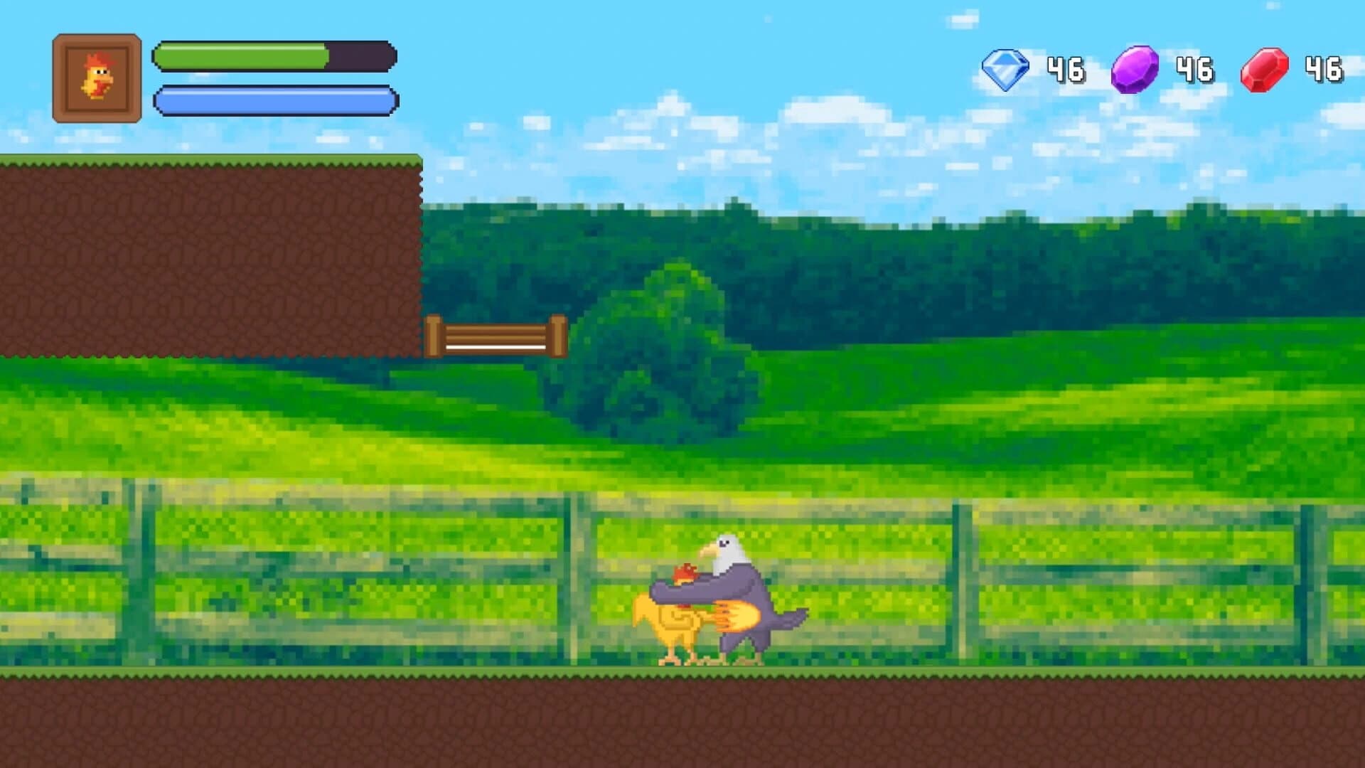 Big Adventure of Fighting Chicken screenshot 5